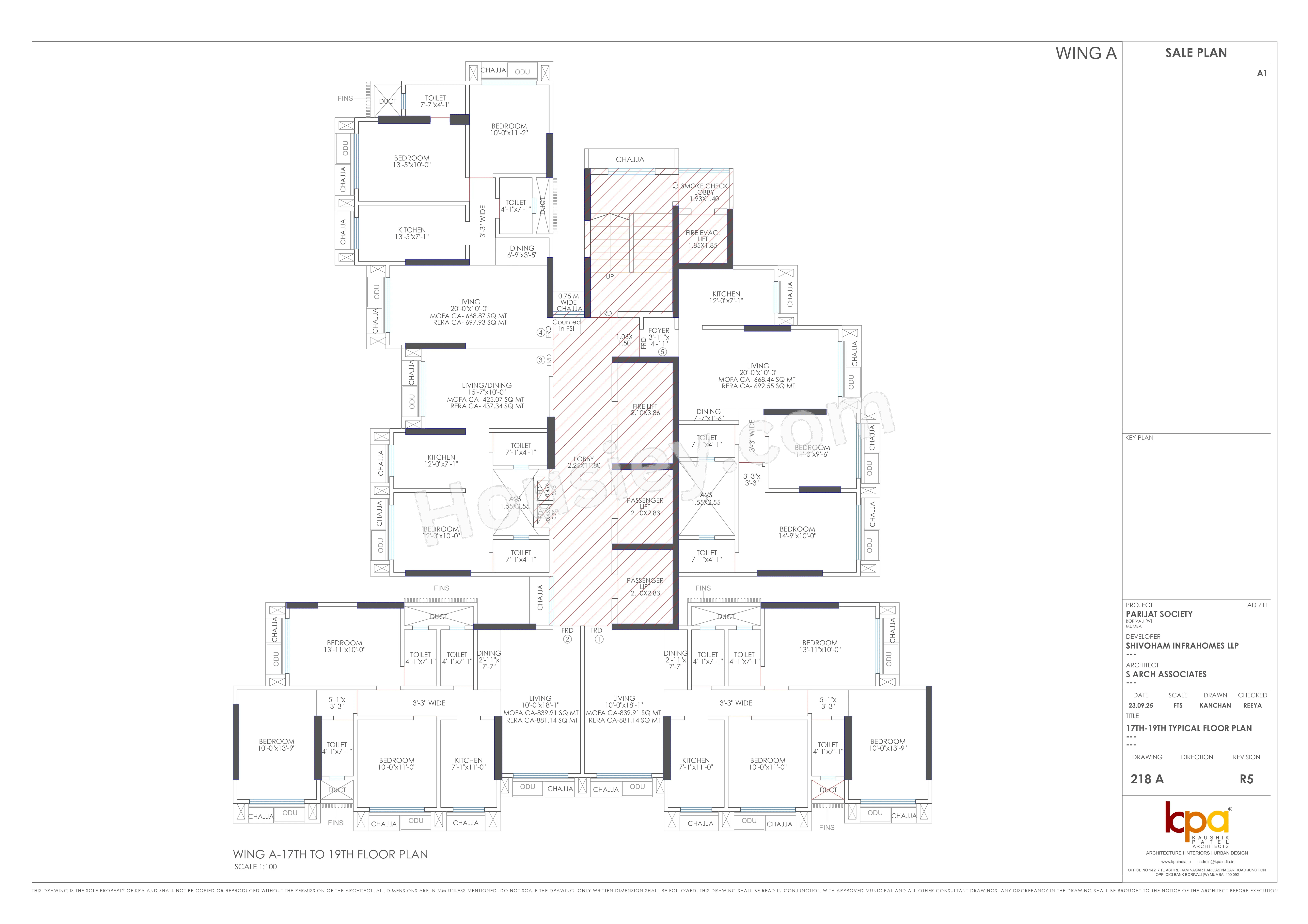 Avyukta Parijat Floor plan 6
