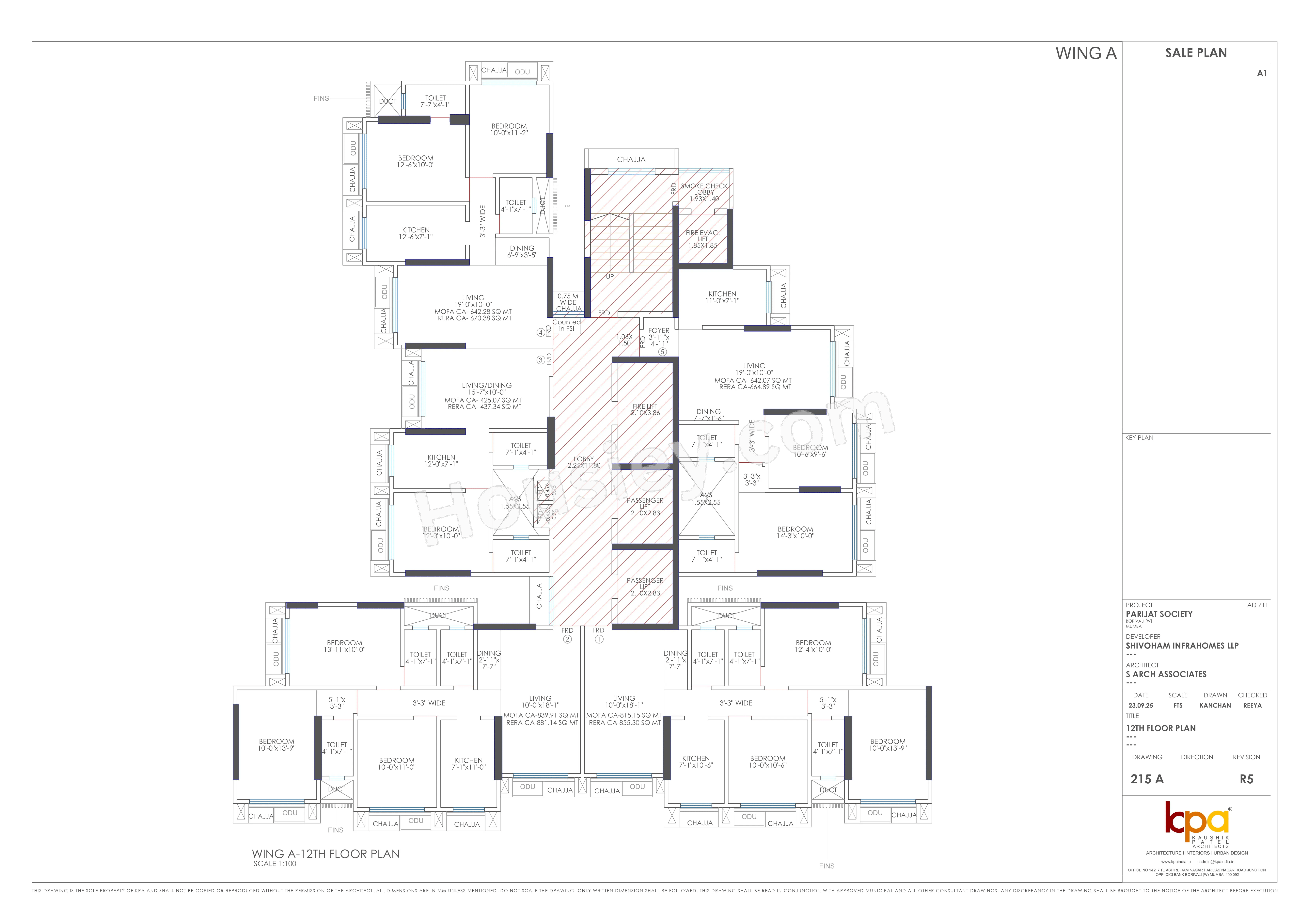 Avyukta Parijat Floor plan 7