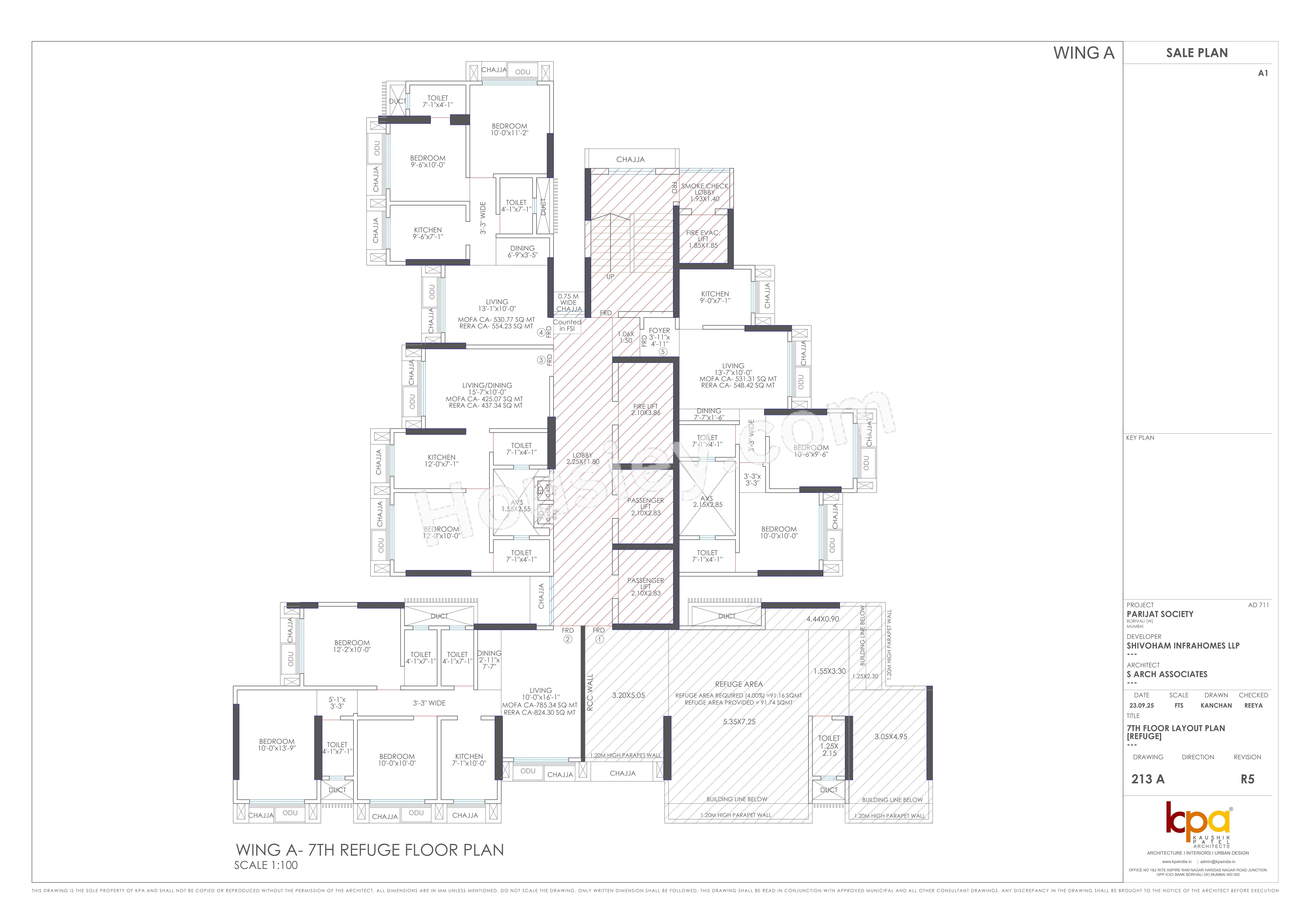 Avyukta Parijat Floor plan 8