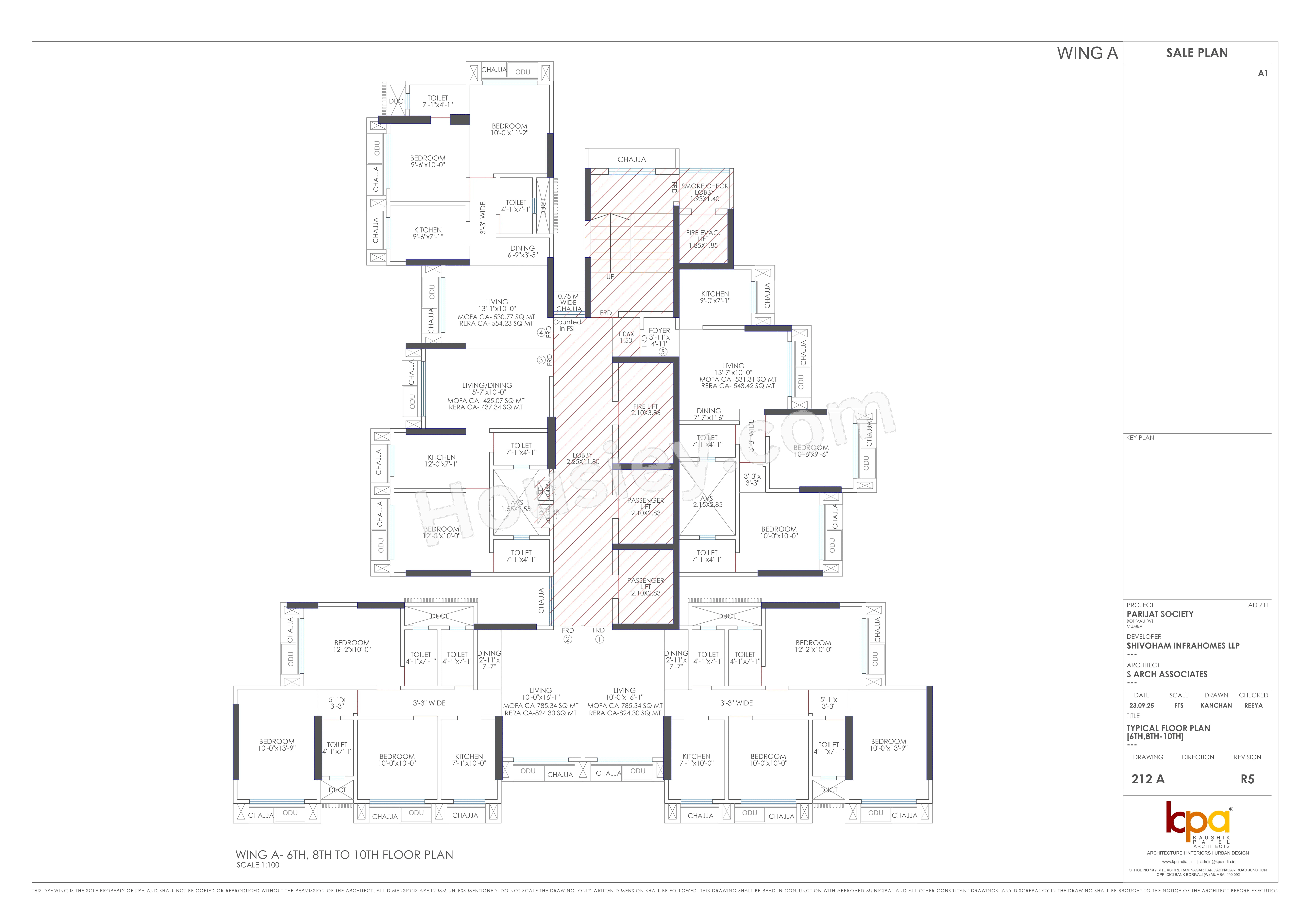Avyukta Parijat Floor plan 9