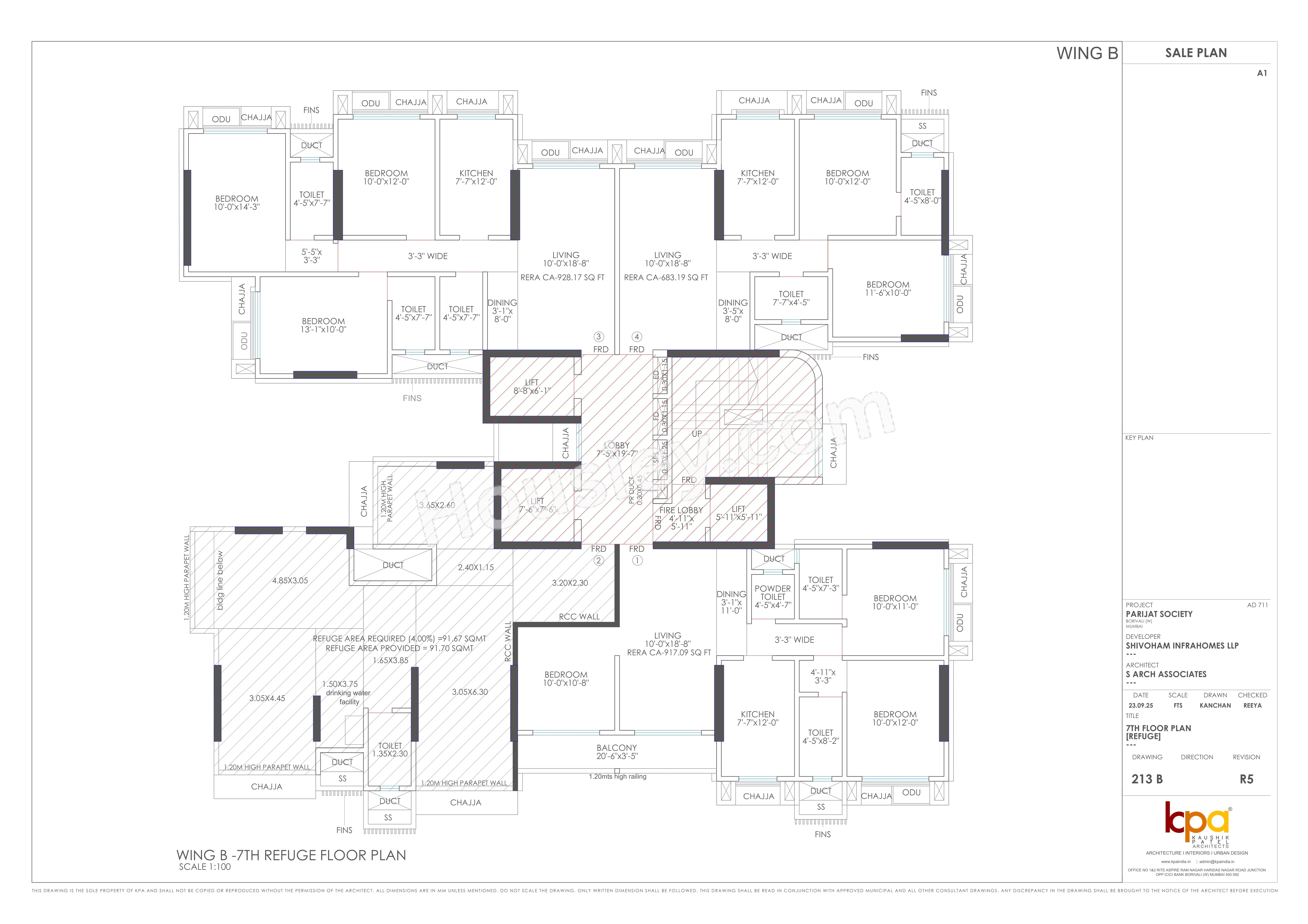 Avyukta Parijat Floor plan 12