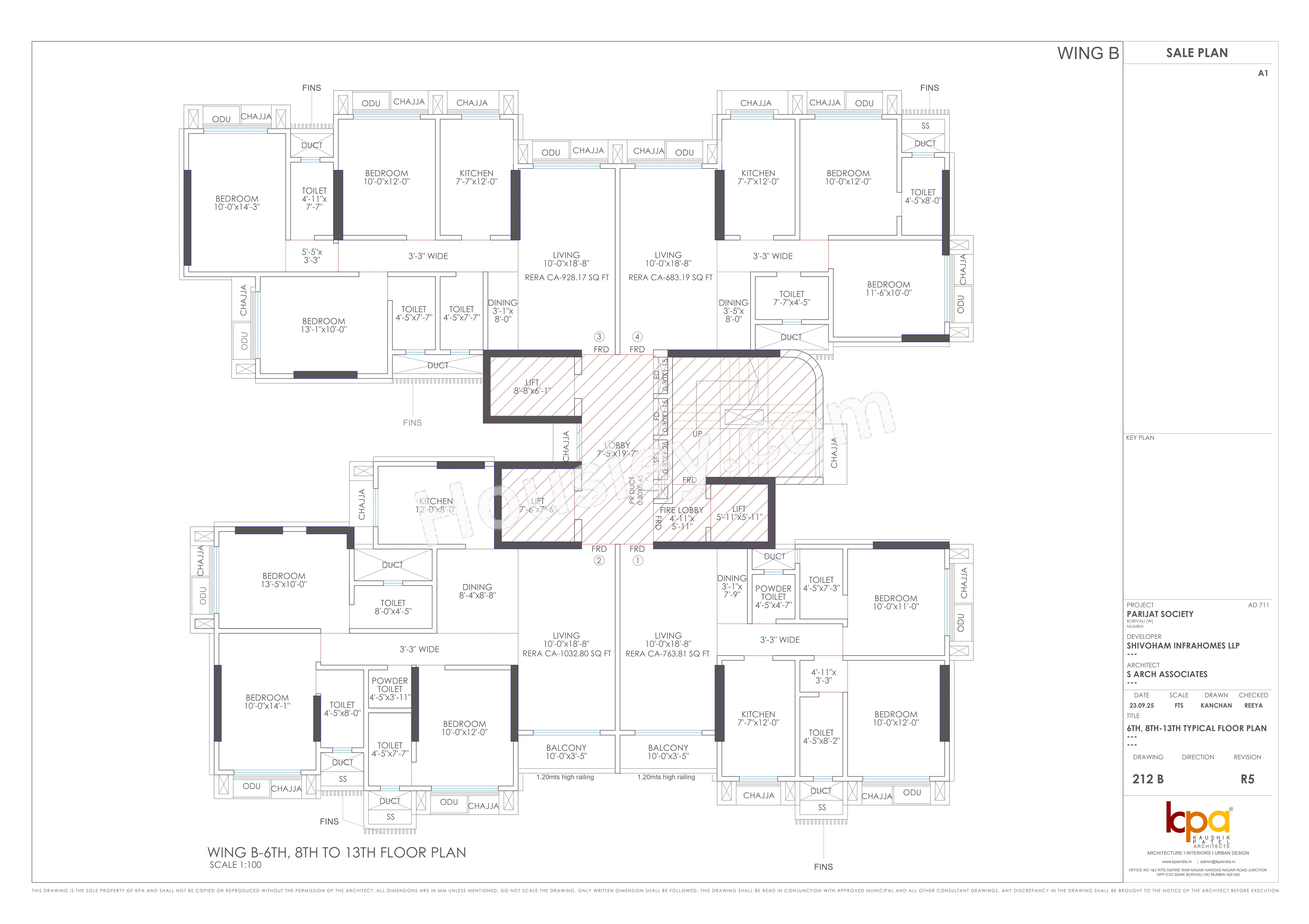 Avyukta Parijat Floor plan 15