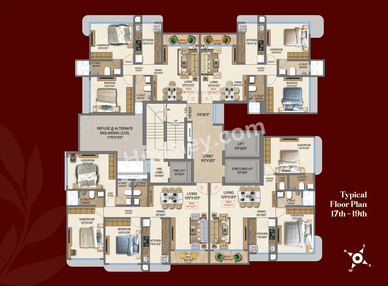 Avyukta Trilok Giriraj Kripa Floor Plan