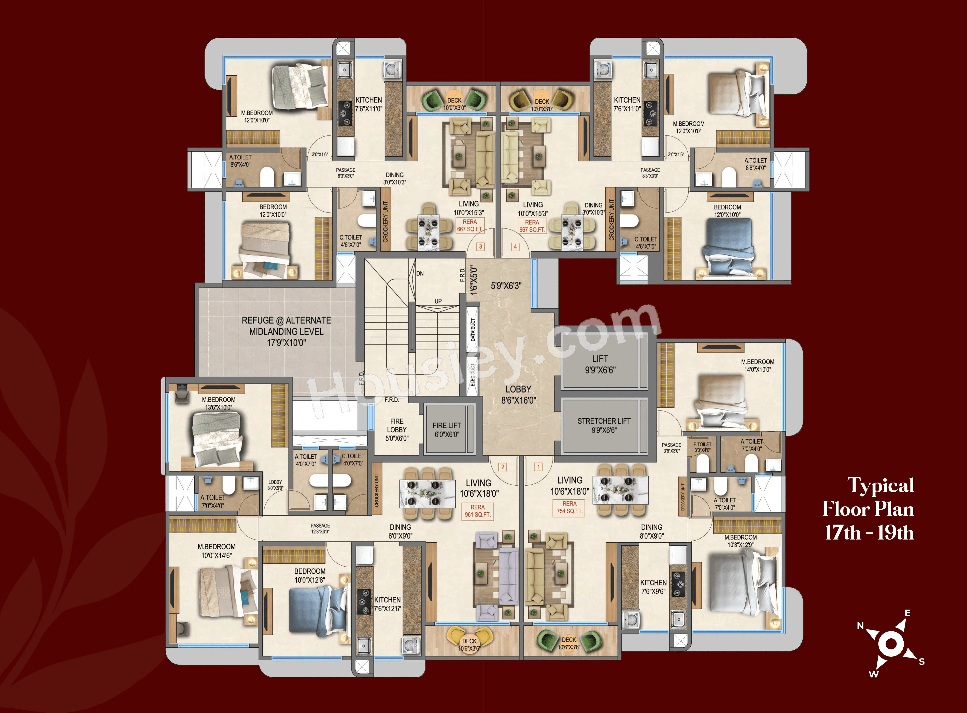Avyukta Trilok Giriraj Kripa Floor Plan