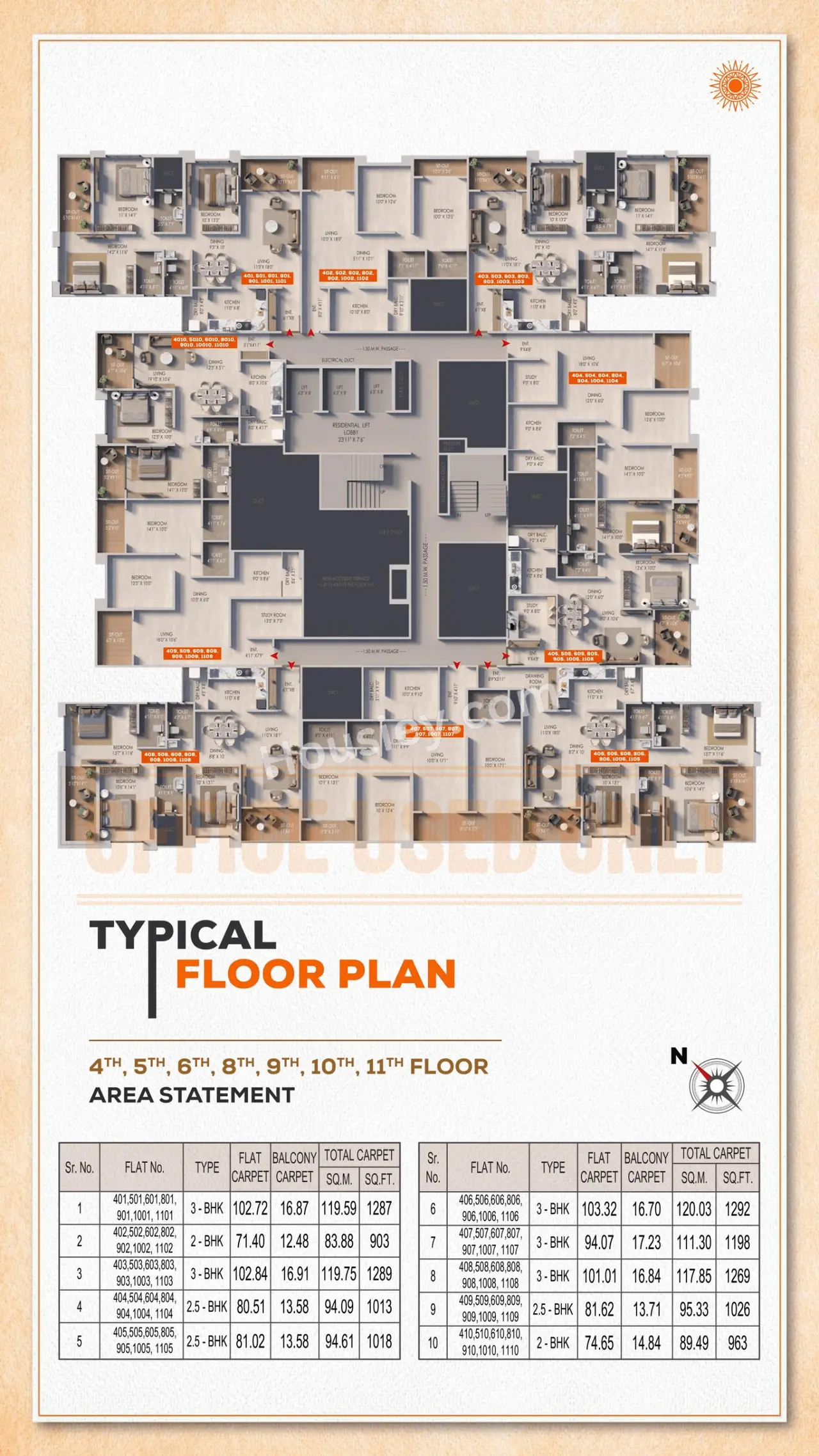 GPL Awadh Floor Plan