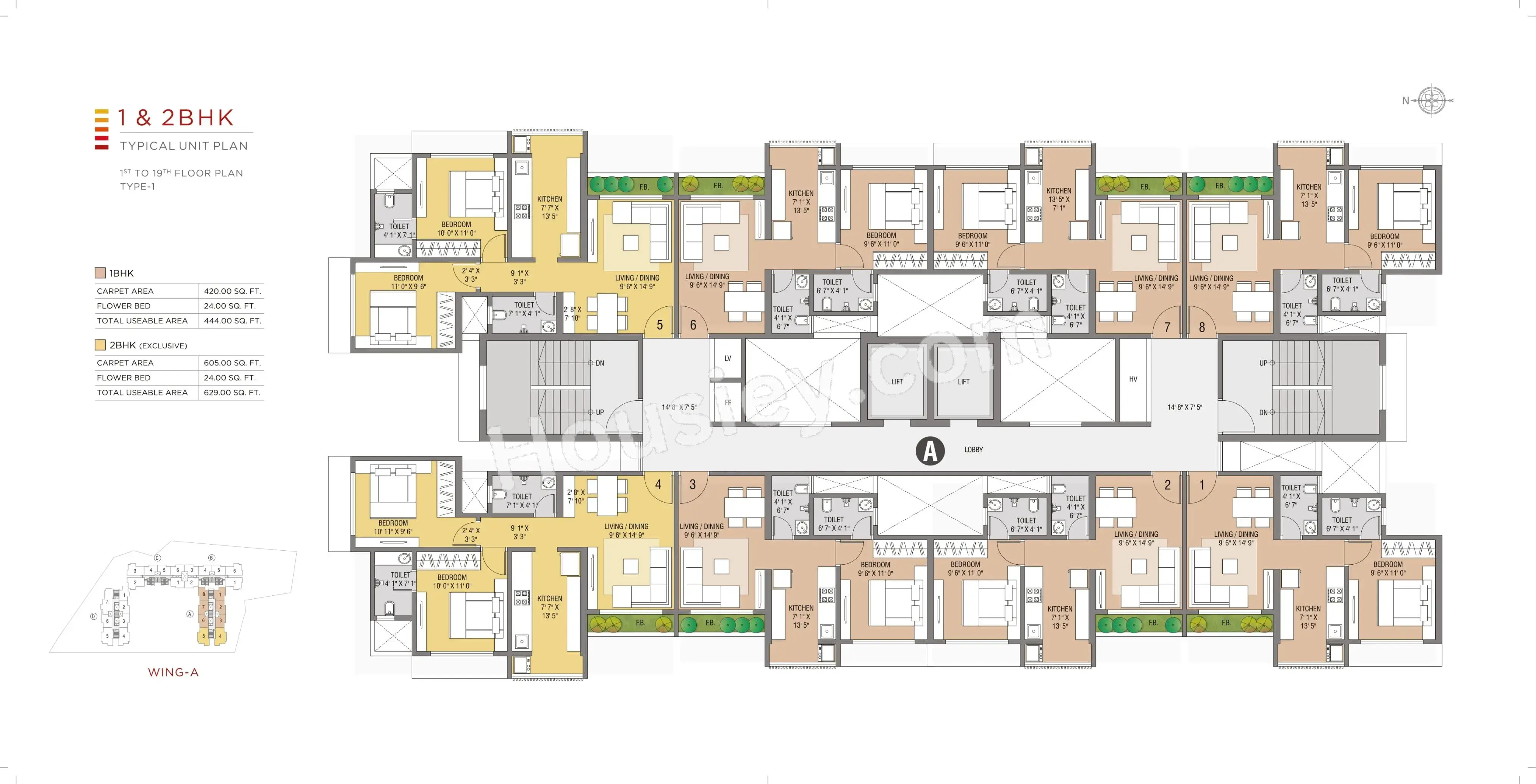Bachraj Legend Floor plan 3