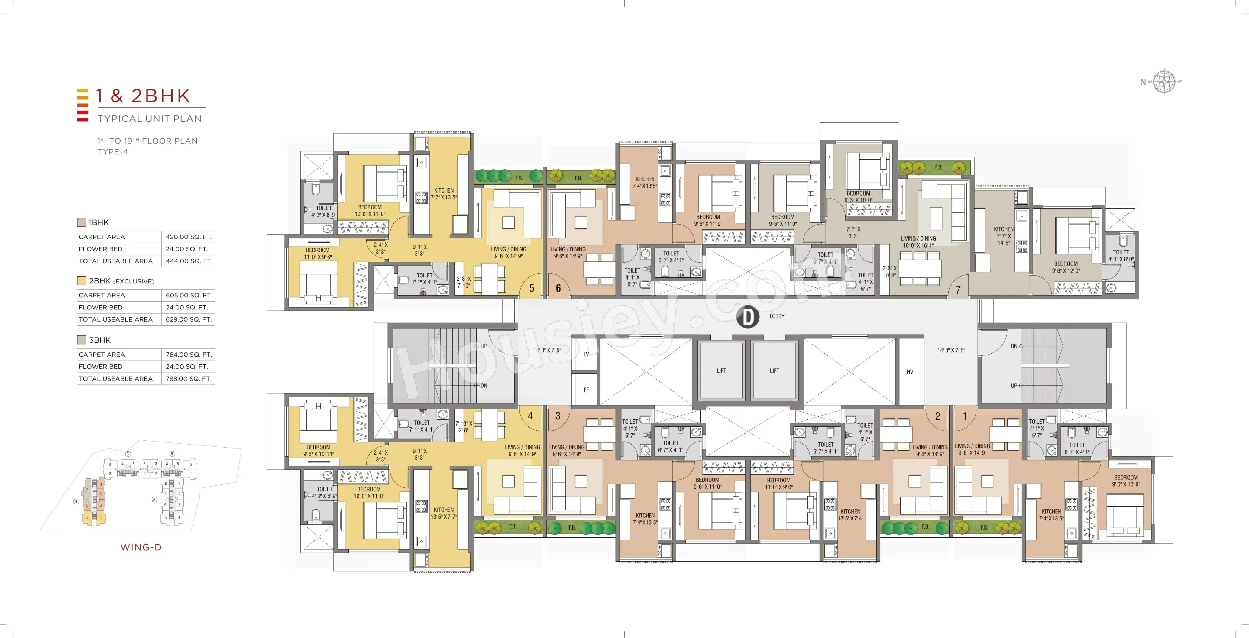 Bachraj Legend Floor plan 4