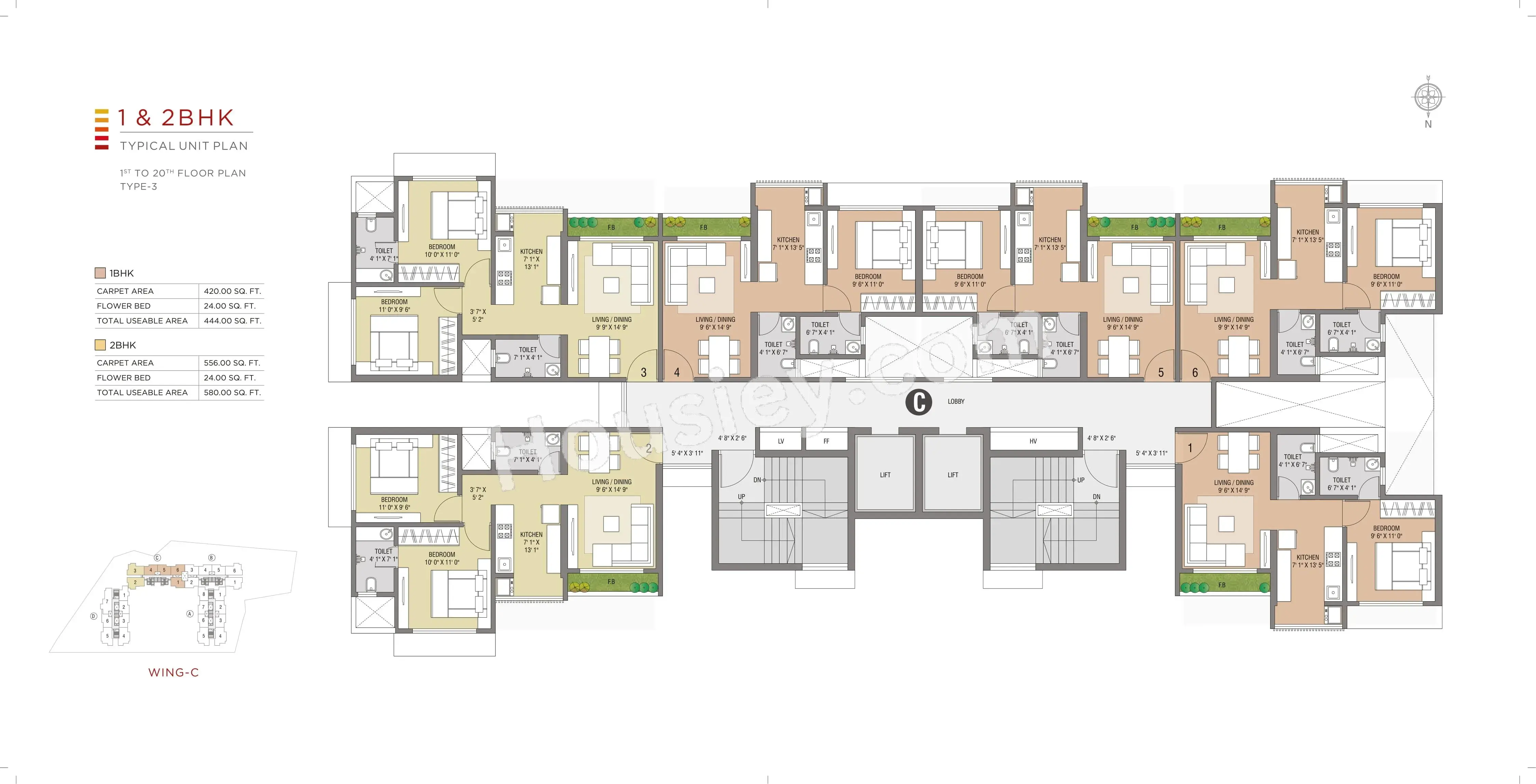 Bachraj Legend Floor plan 5