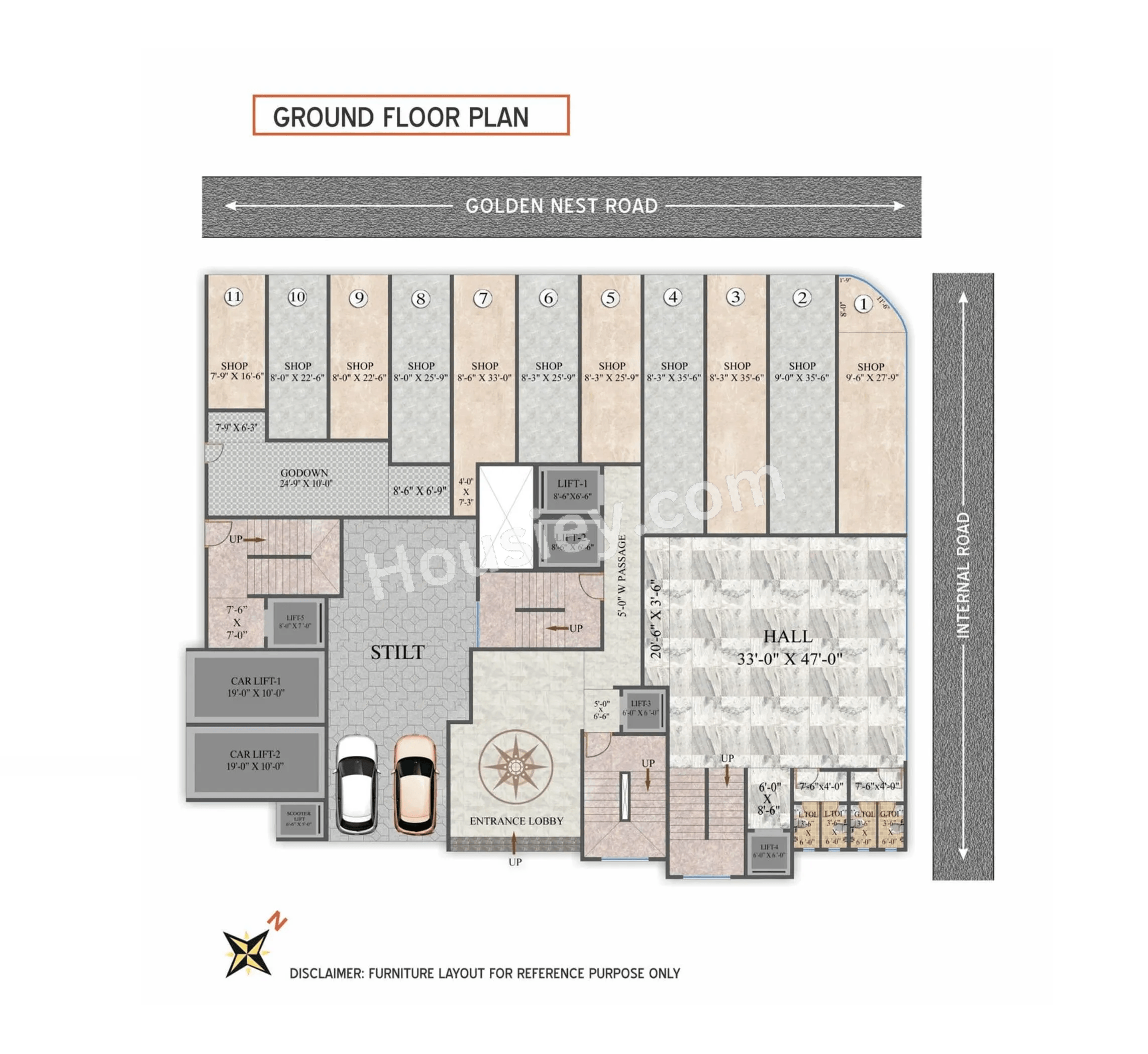 Balaji Arihant Tower Floor plan 1