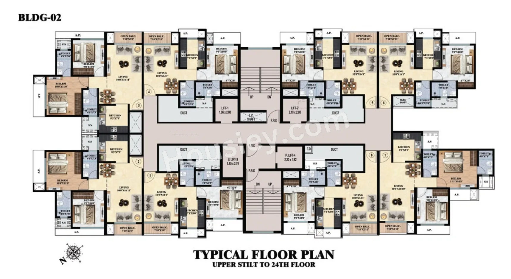 Balaji Bellagio Floor plan 1
