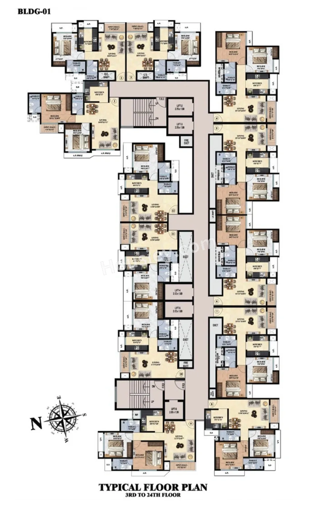 Balaji Bellagio Floor plan 2