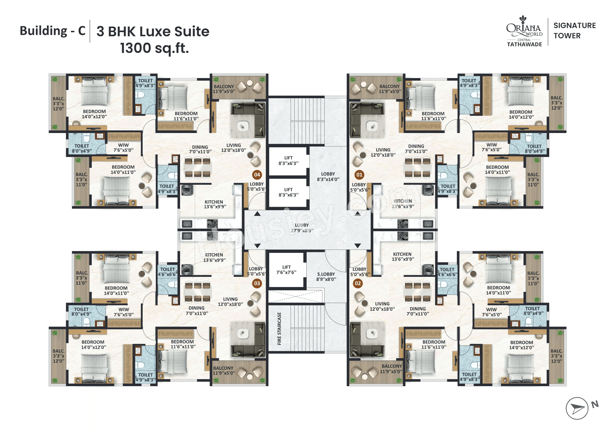 Balaji Oriana World Floor plan 6