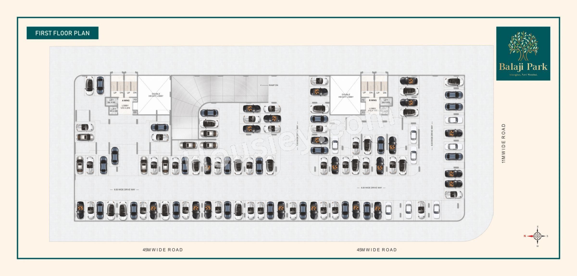 Balaji Park Floor plan 1