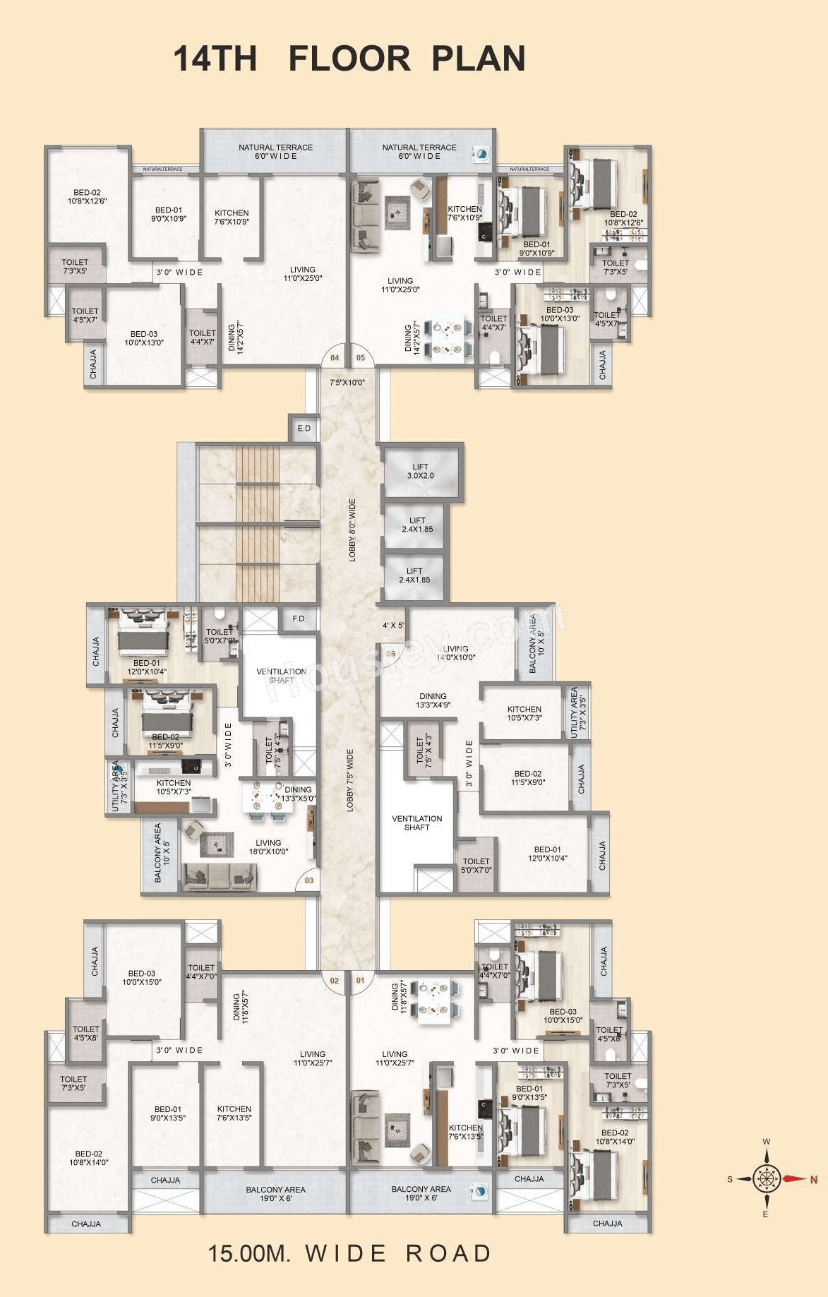 Balaji Sapphire Floor plan 1