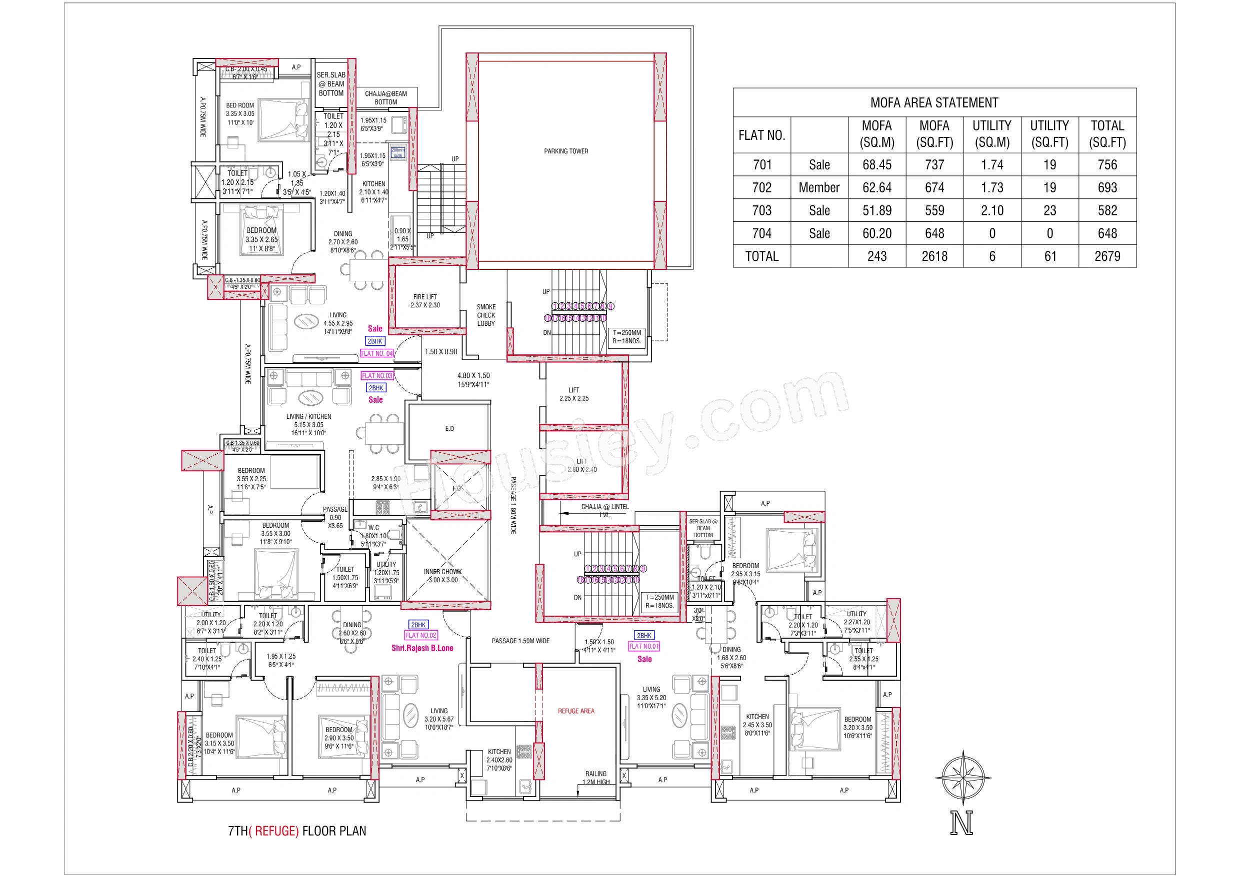 Bapat Navyug Floor plan 6