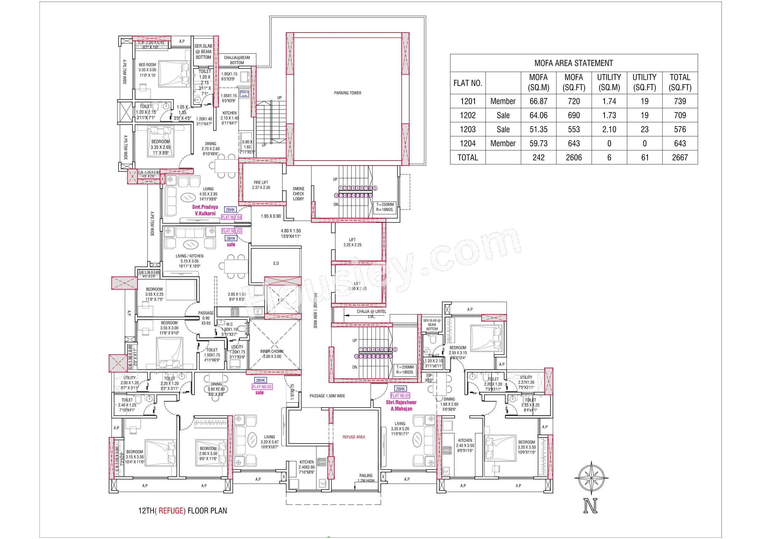 Bapat Navyug Floor plan 11
