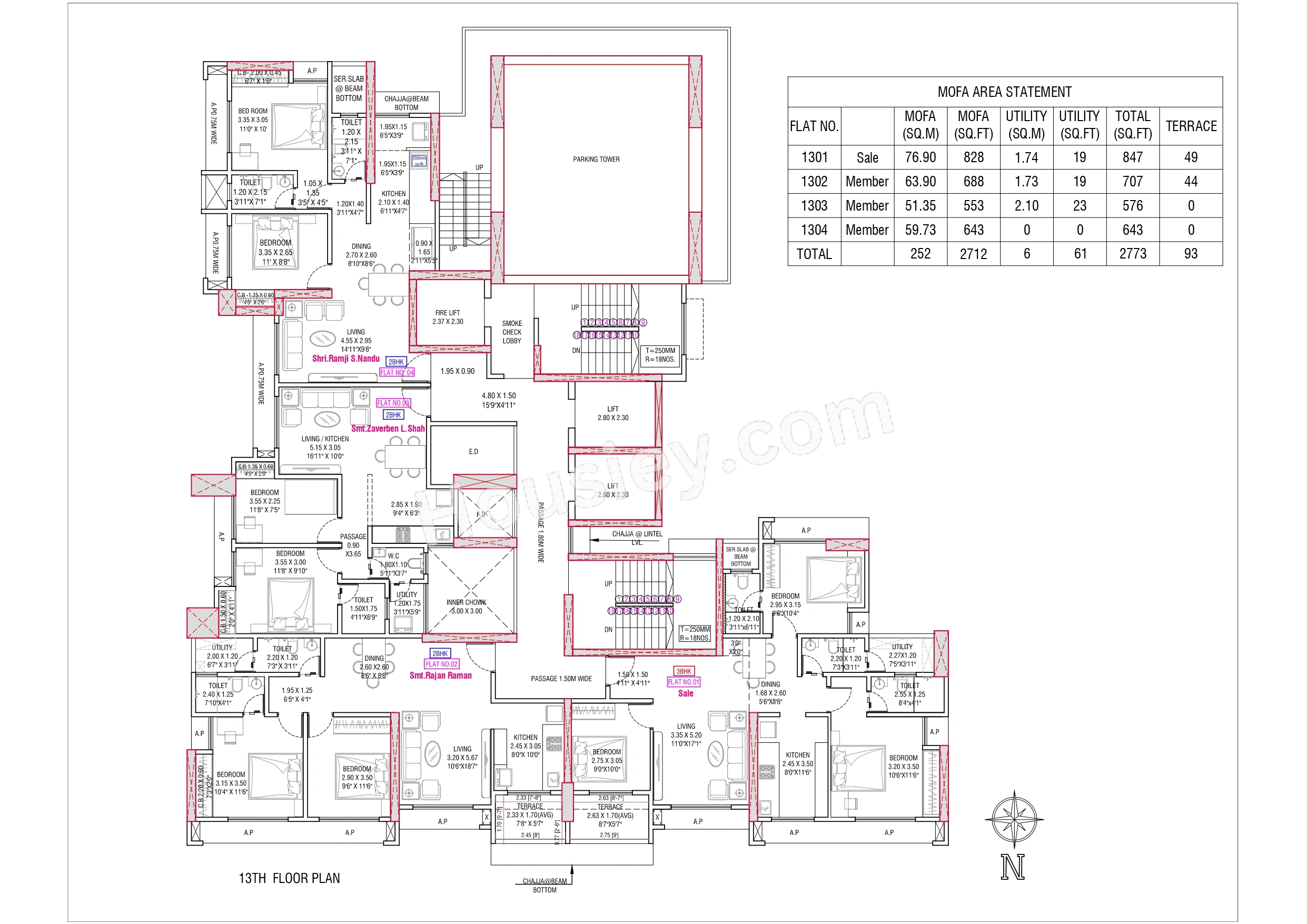 Bapat Navyug Floor plan 12