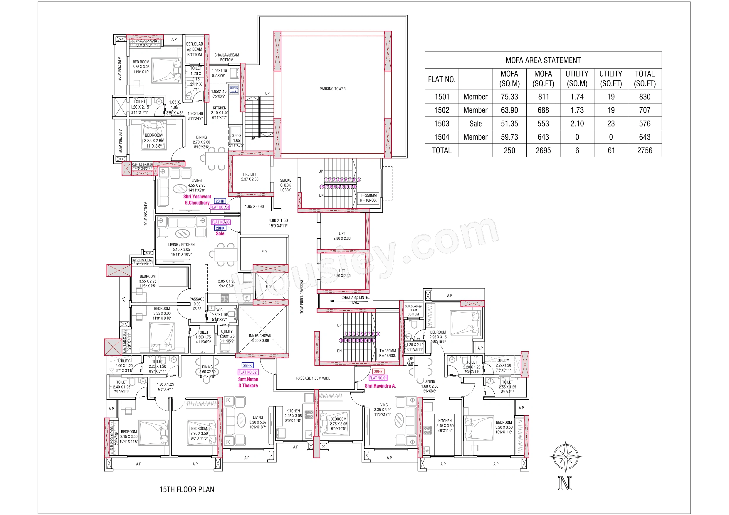 Bapat Navyug Floor plan 14