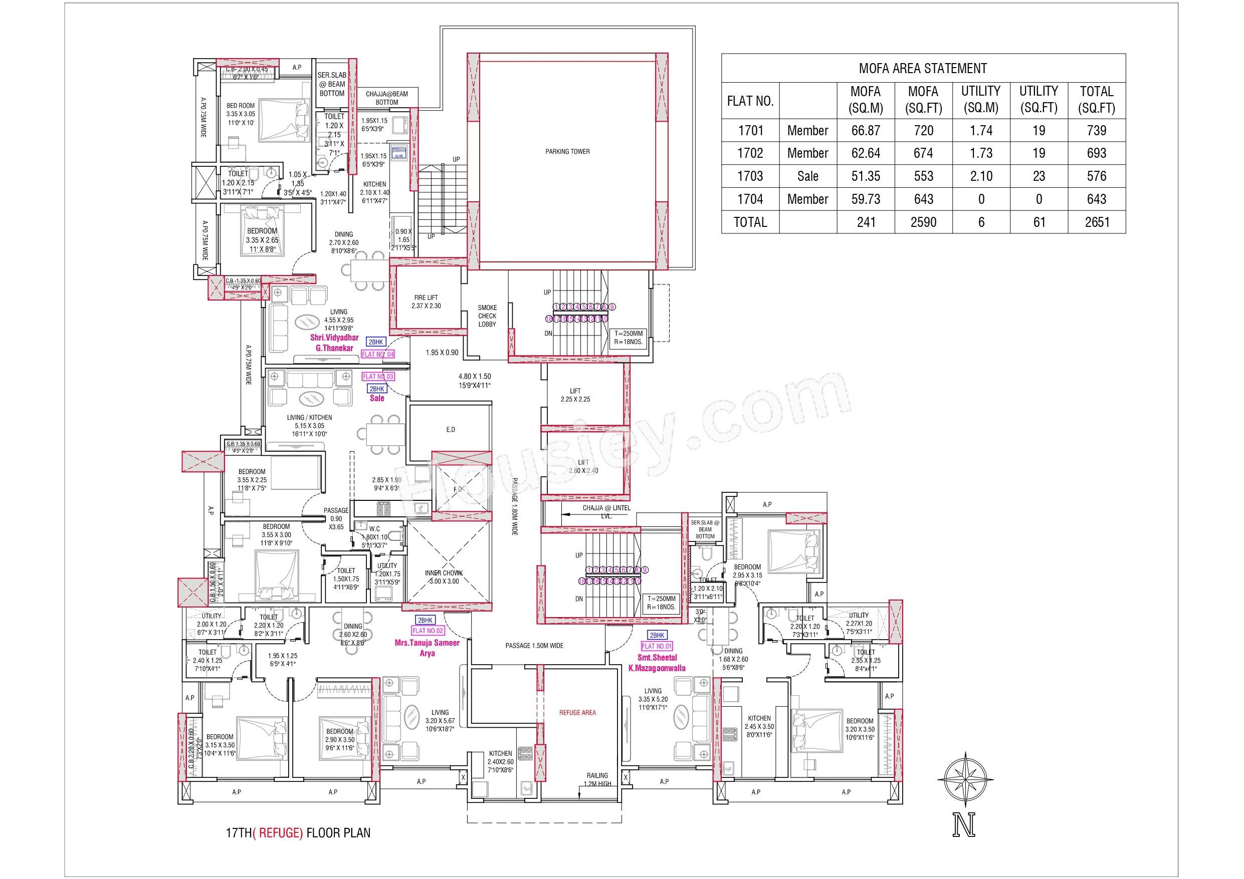 Bapat Navyug Floor plan 16