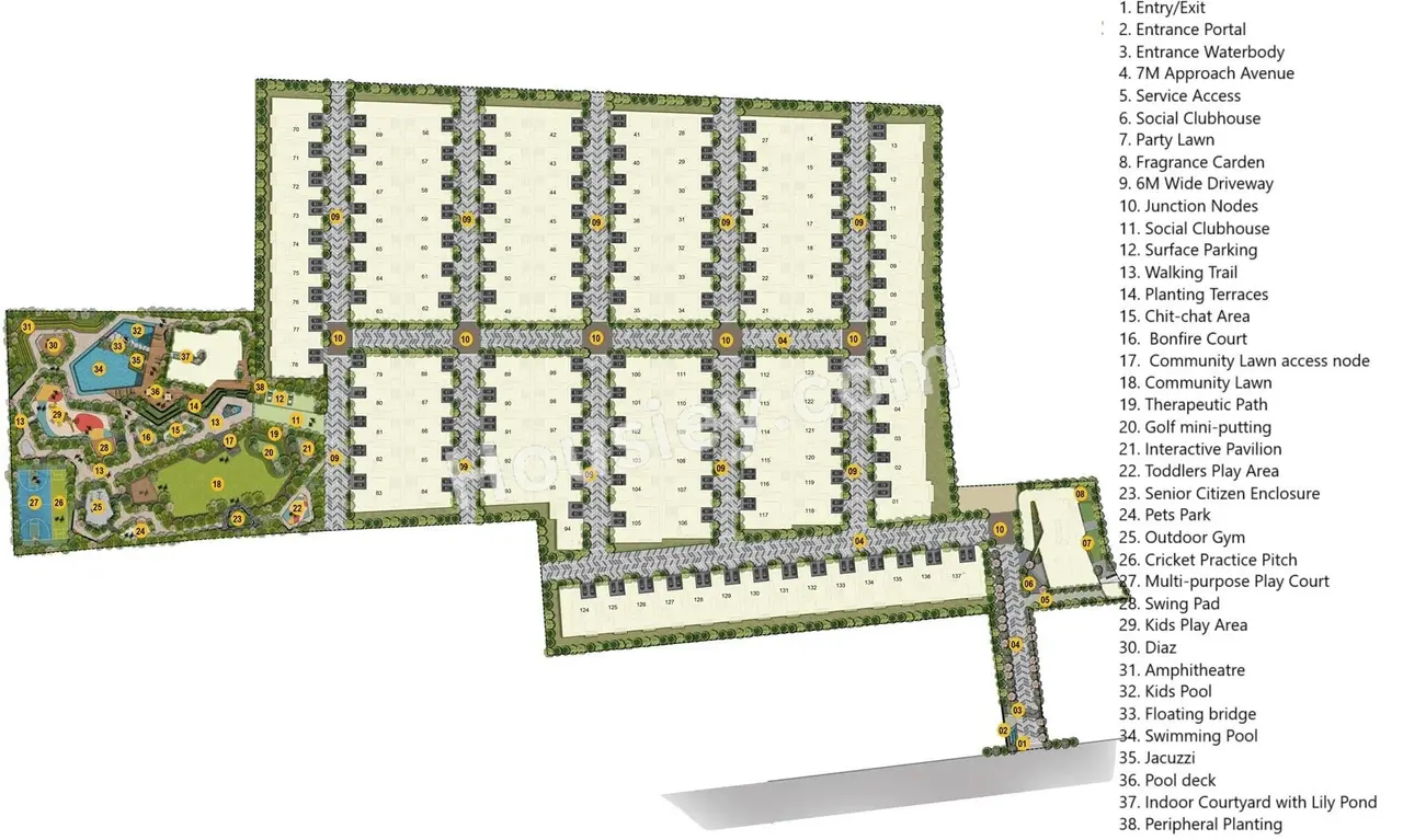 Between The Greens Master Plan