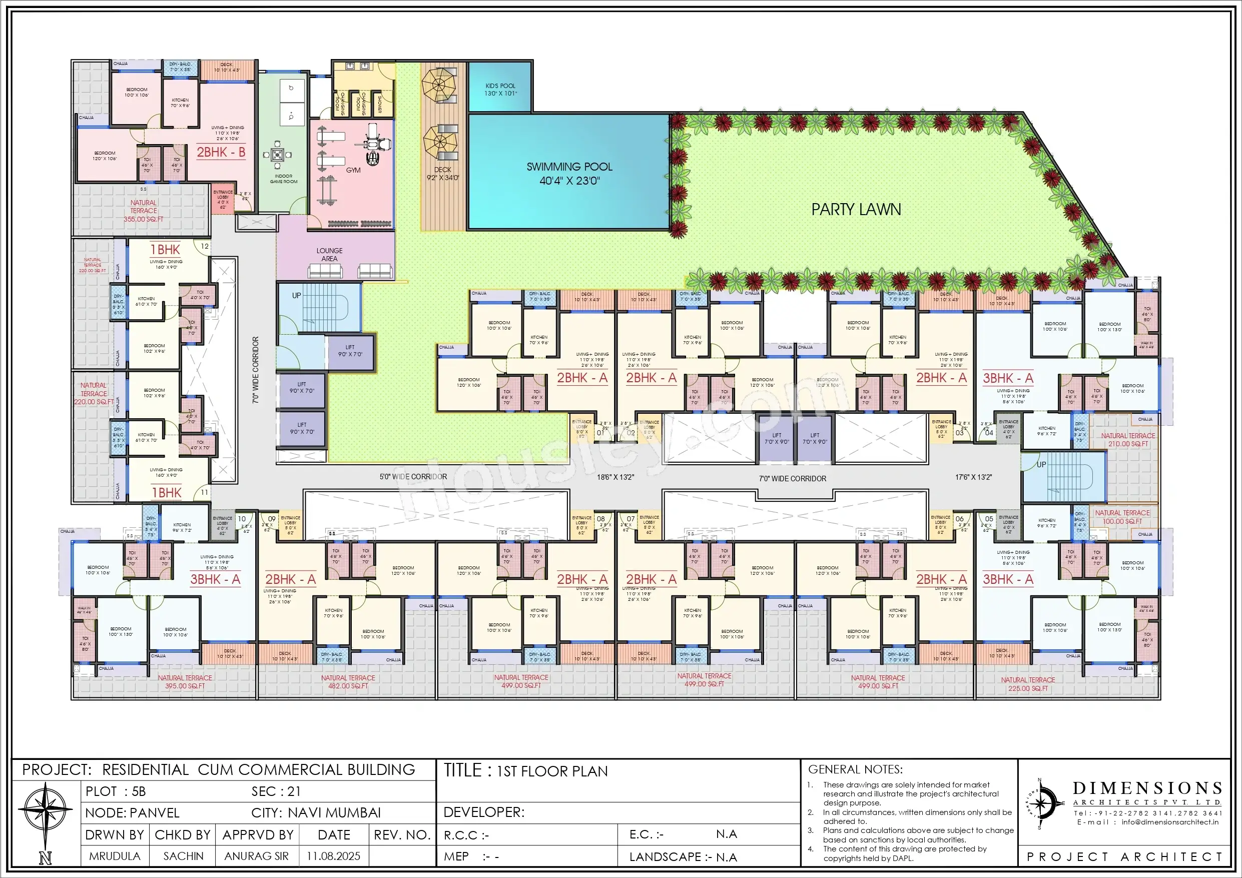 Bhagwati Aura Floor plan 1
