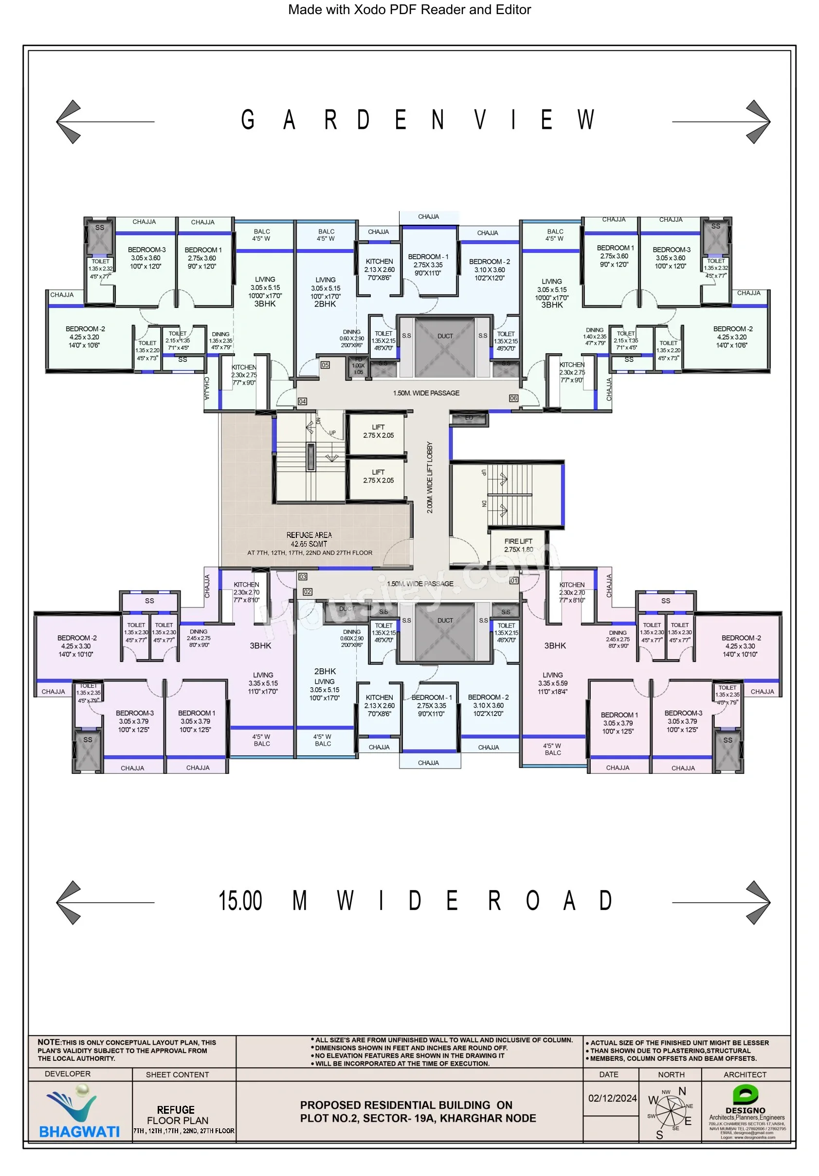 Bhagwati Avenoir Floor plan 4