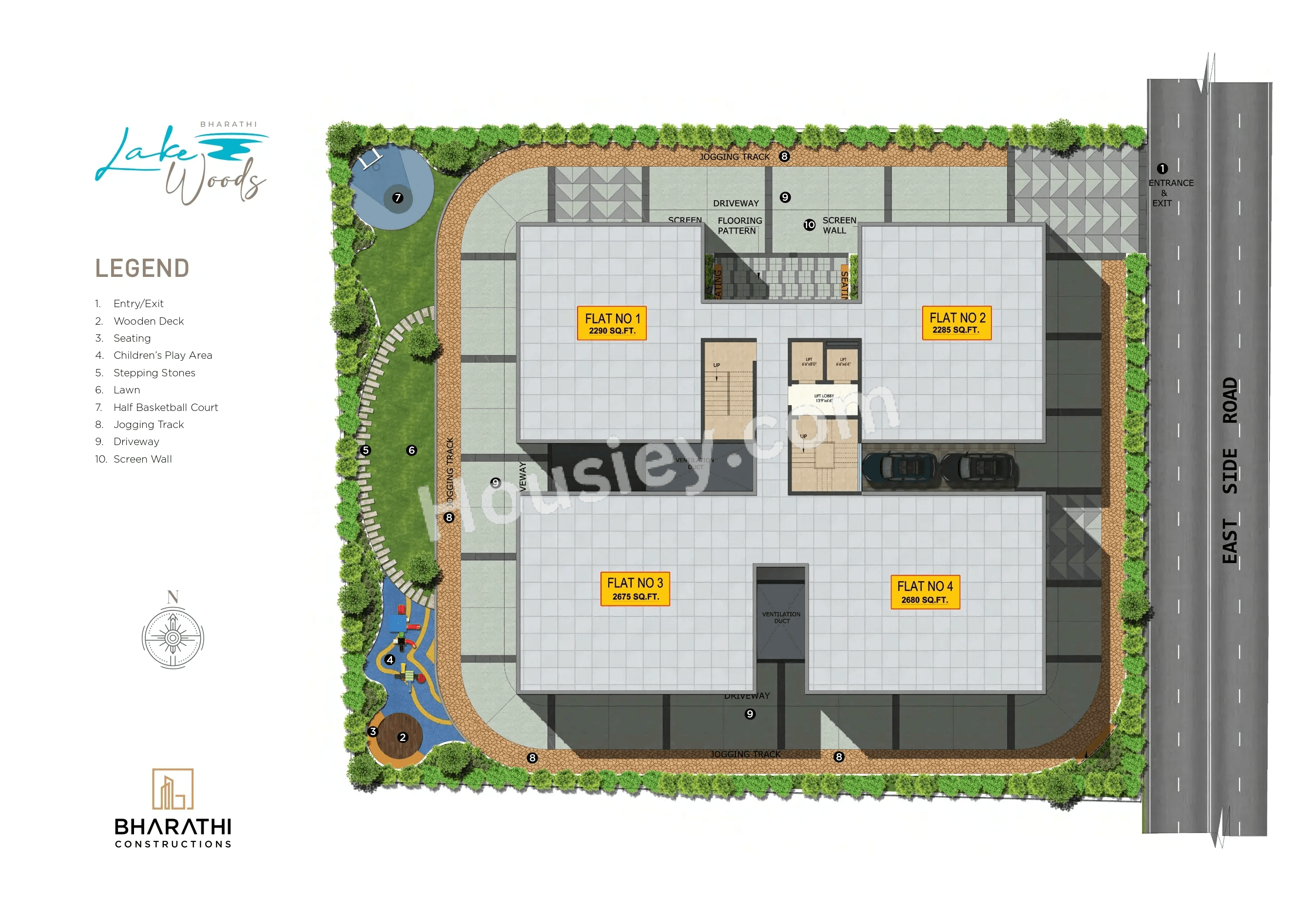 Bharathi Lakewoods Master Plan
