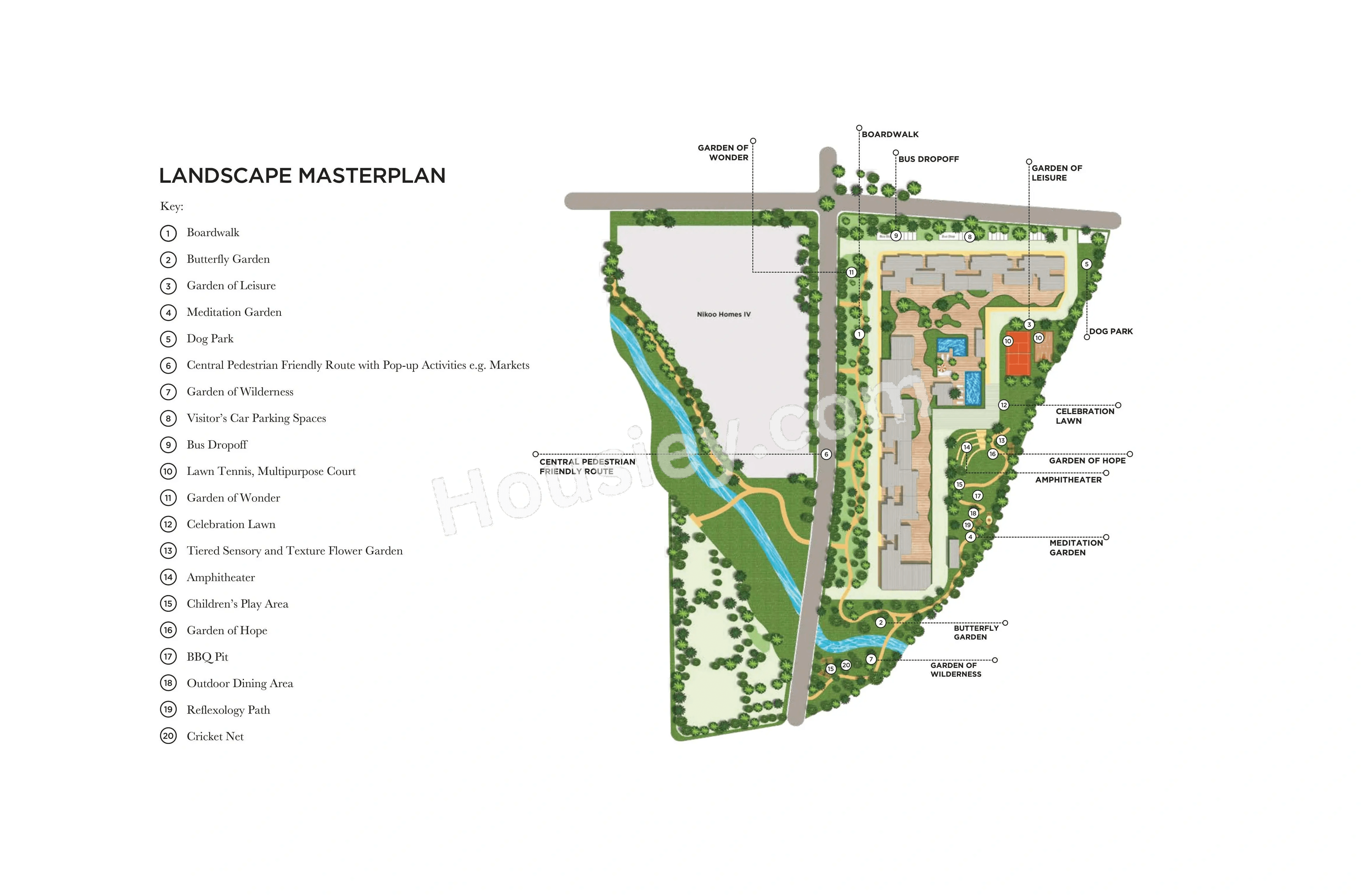 Bhartiya Nikoo Homes 5 Floor plan 1