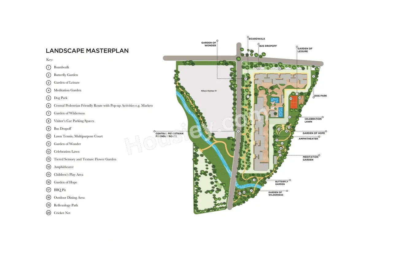 Bhartiya Nikoo Homes 5 Floor Plan