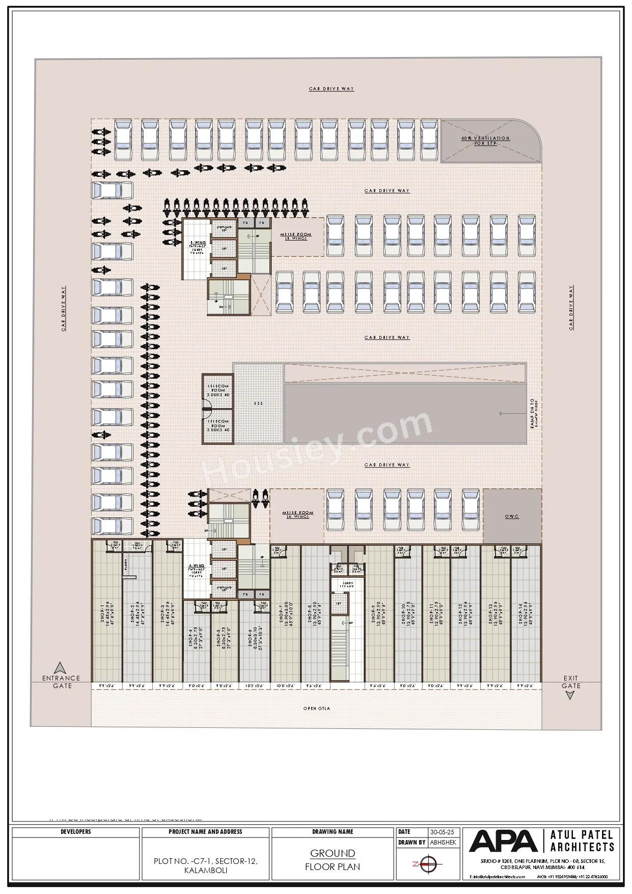 Bhaveshwar Aqua Floor plan 5