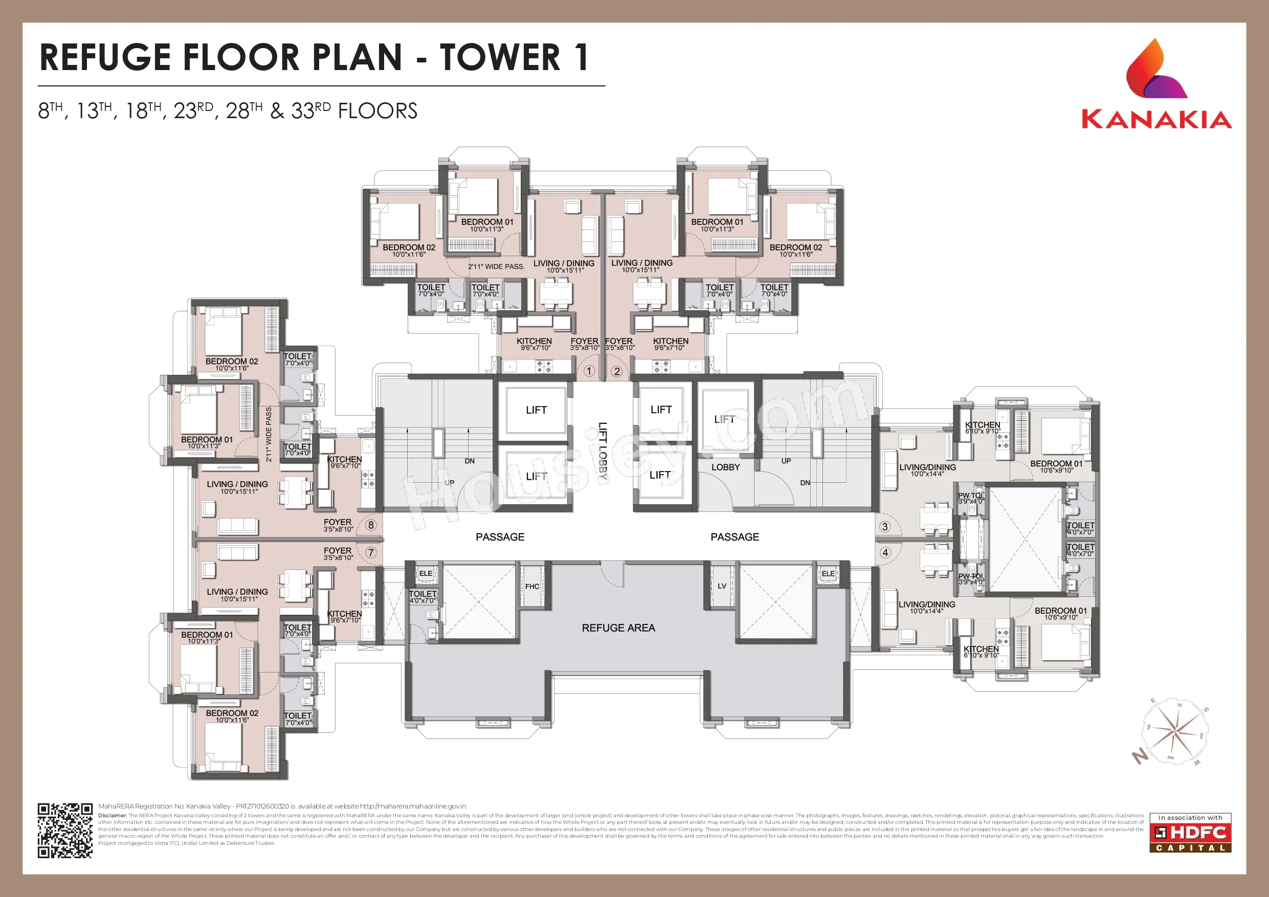 Bhaveshwar Aqua Floor plan 6