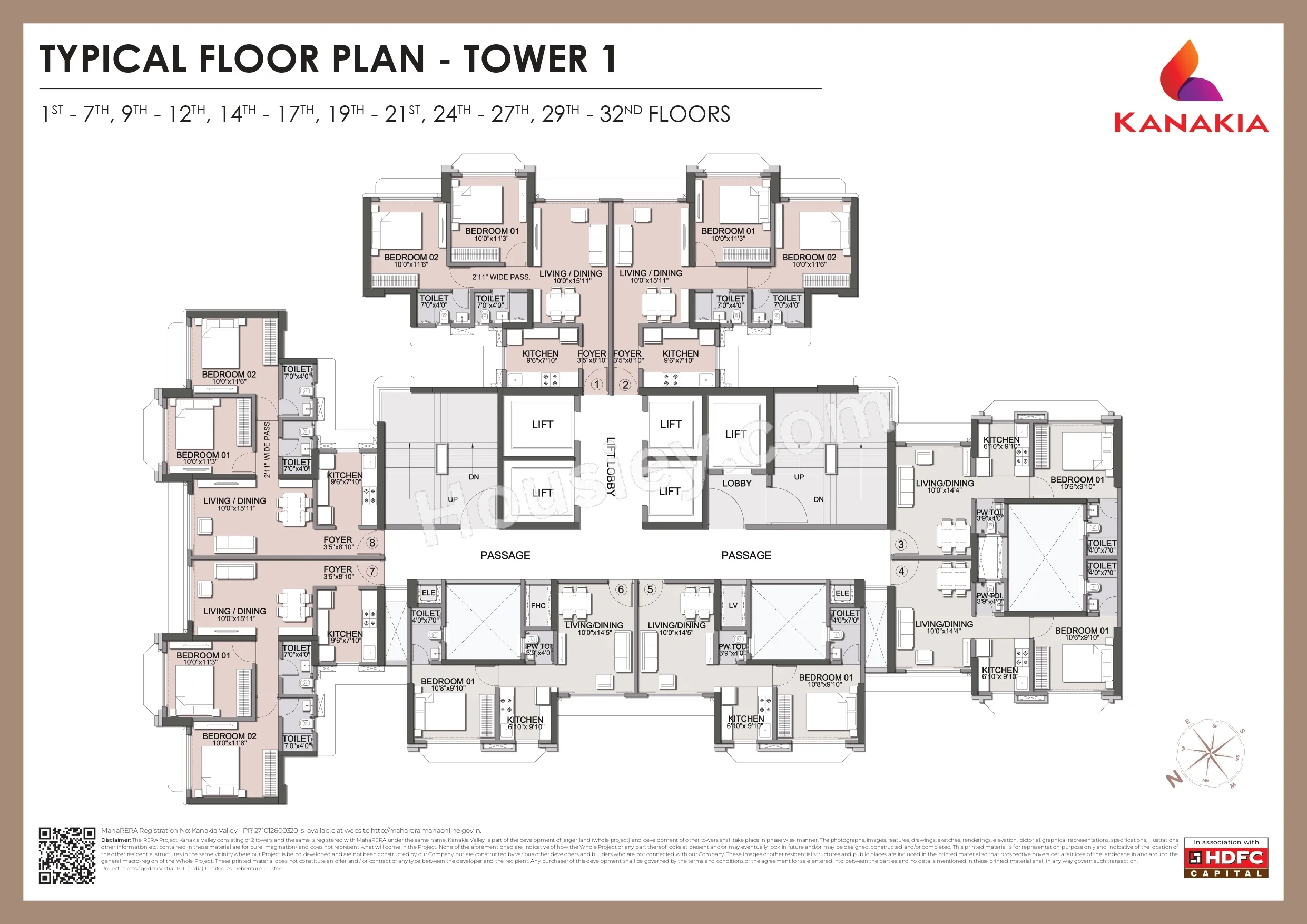 Bhaveshwar Aqua Floor plan 8