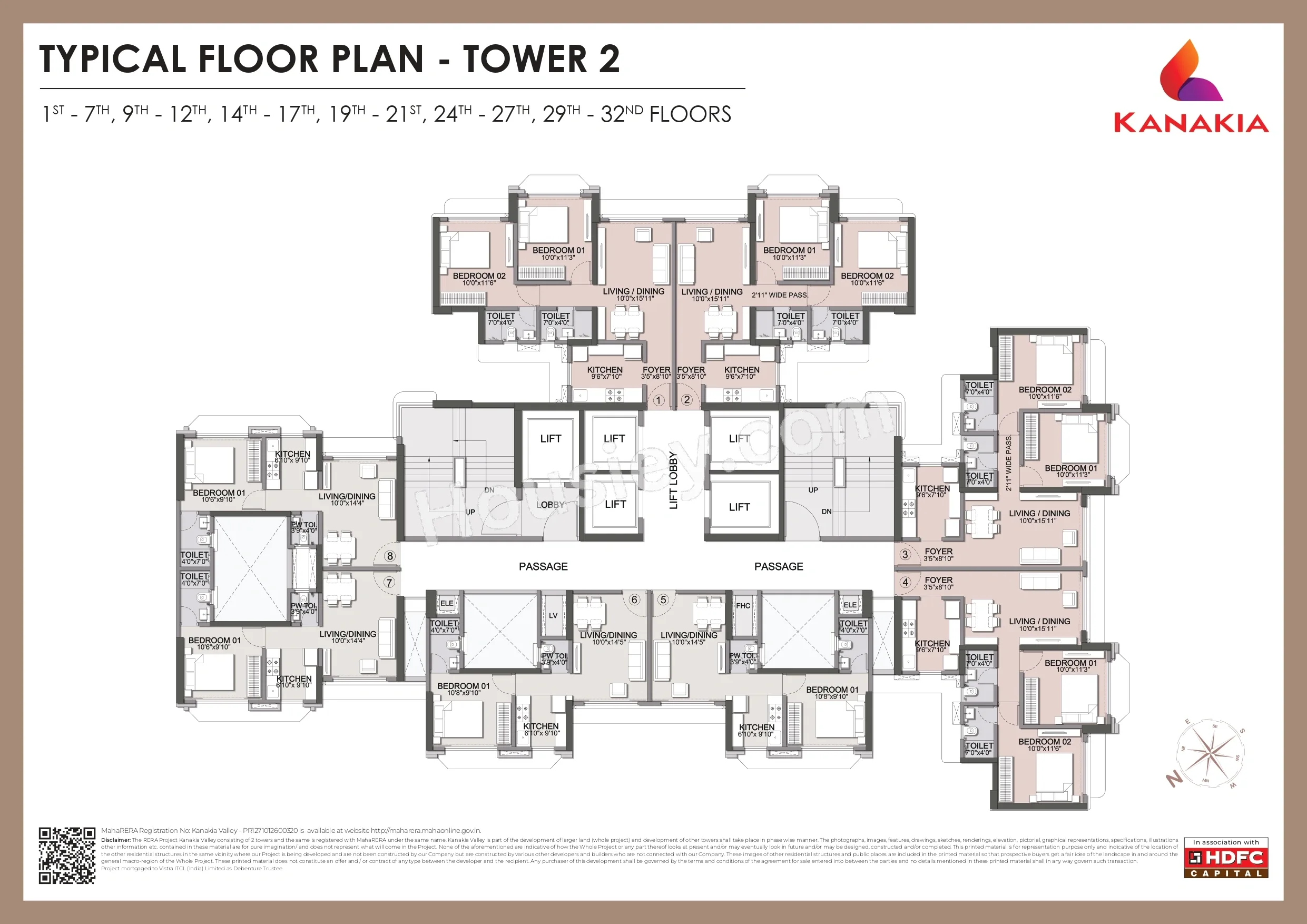 Bhaveshwar Aqua Floor plan 9