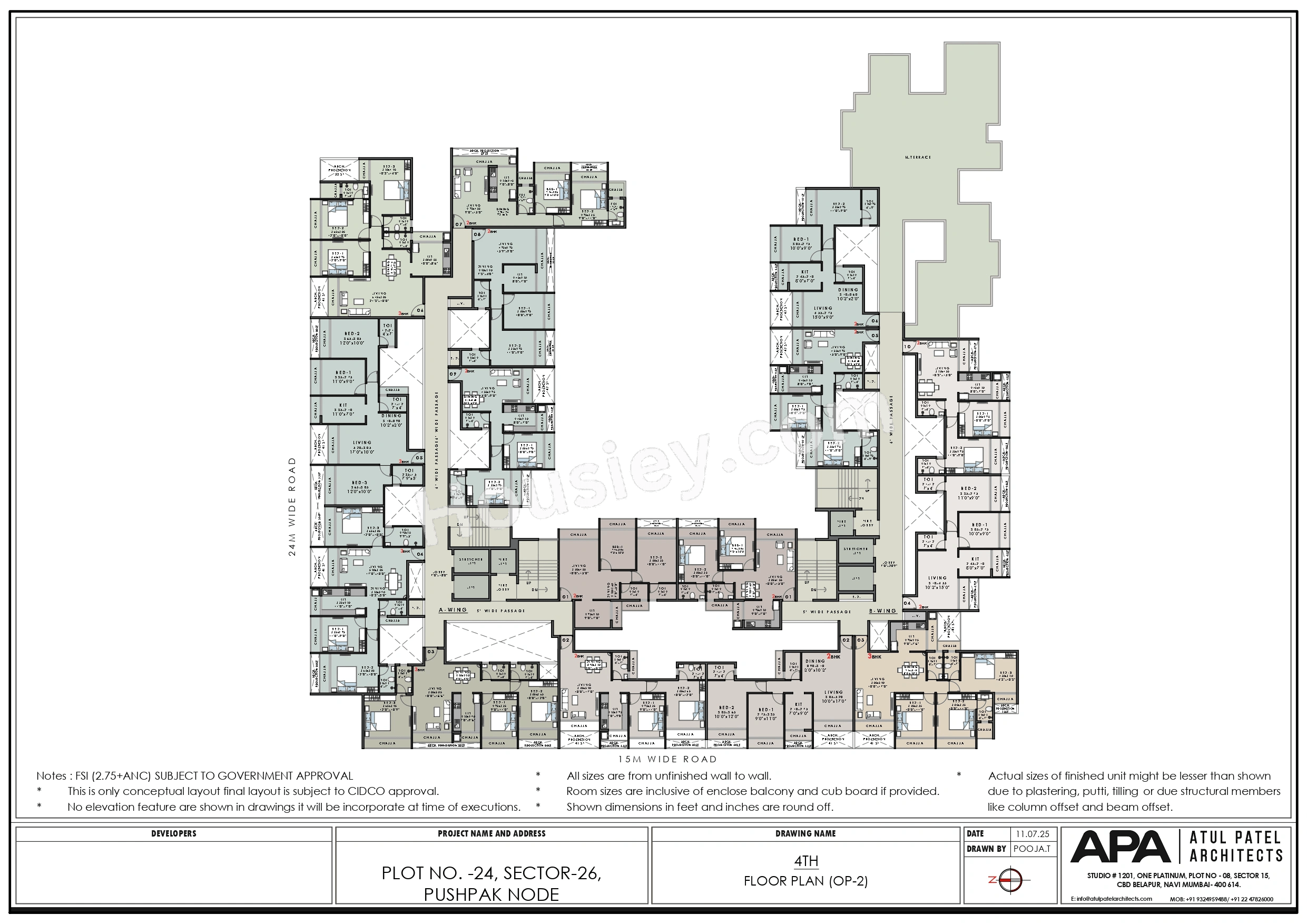 Bhaveshwar Phoenix Floor plan 1