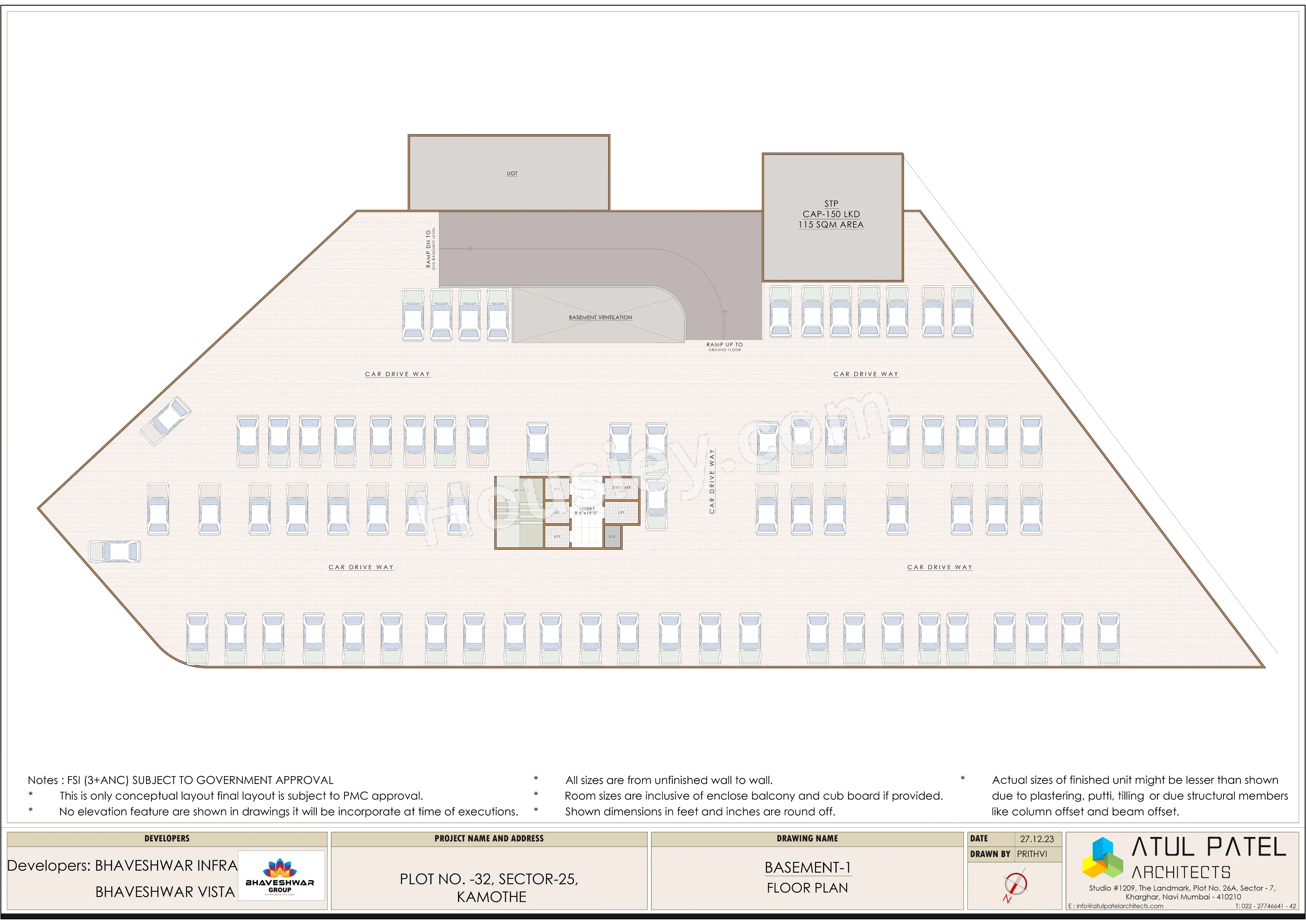 Bhaveshwar Vista Floor plan 1