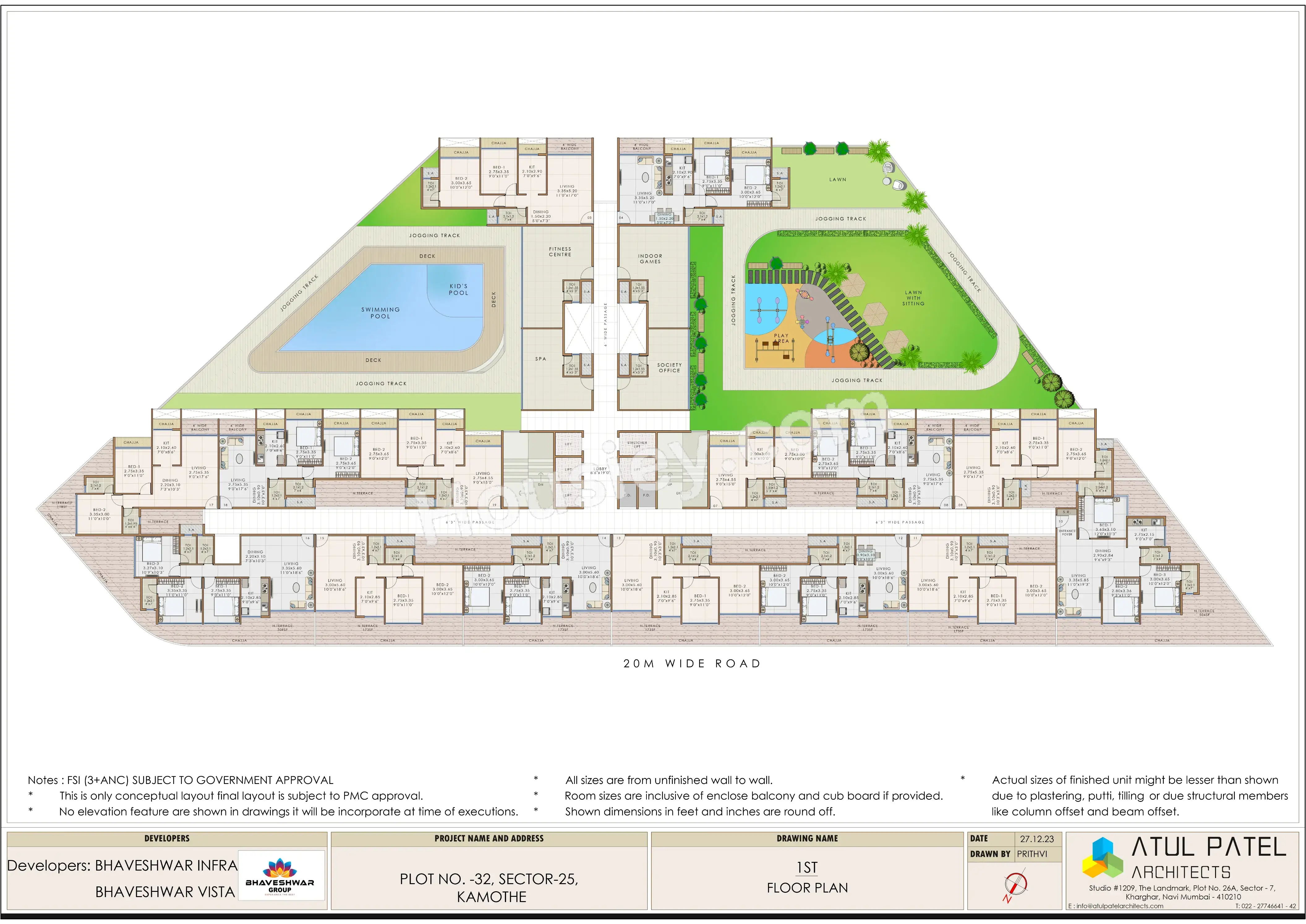 Bhaveshwar Vista Floor plan 3