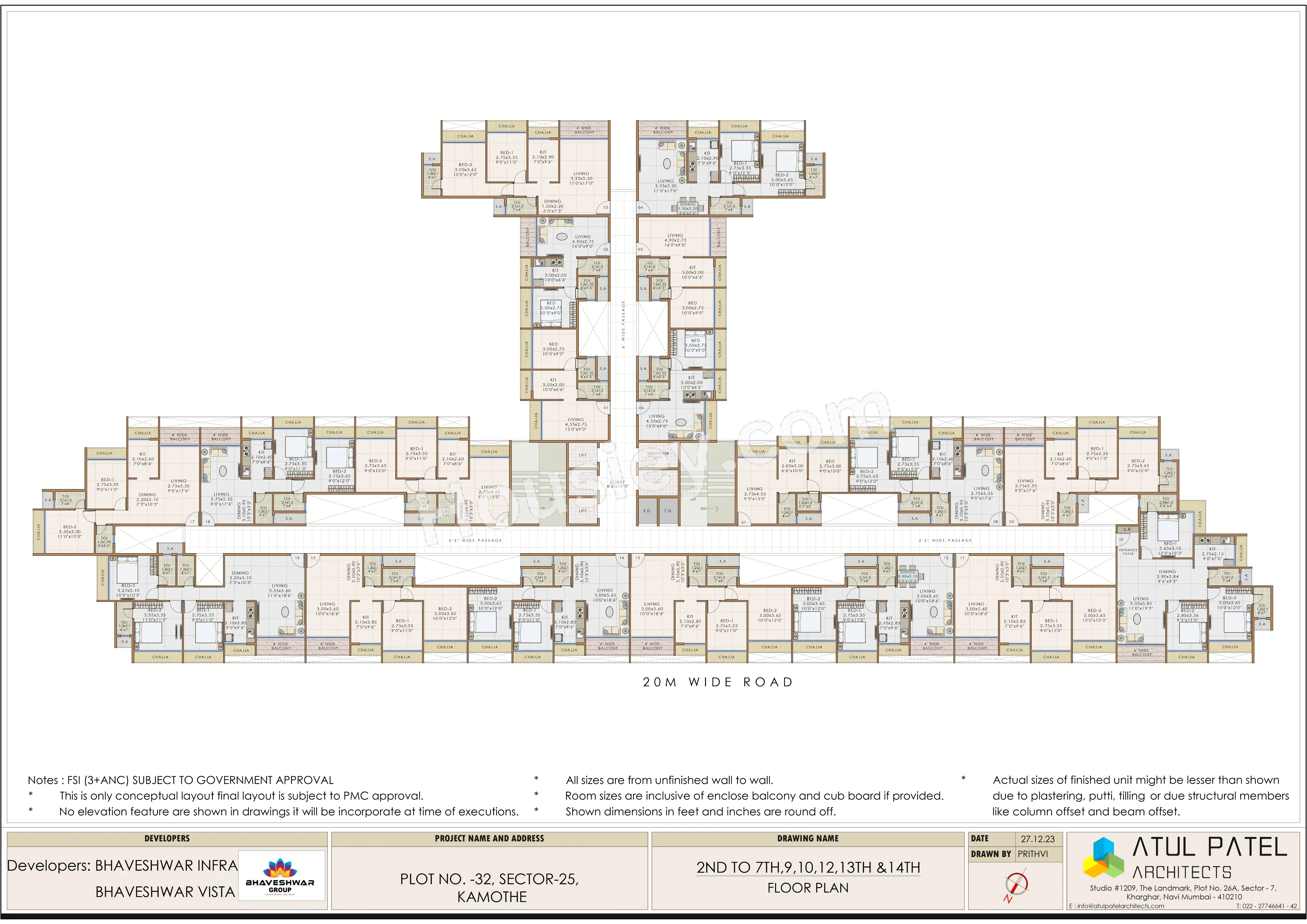 Bhaveshwar Vista Floor plan 4