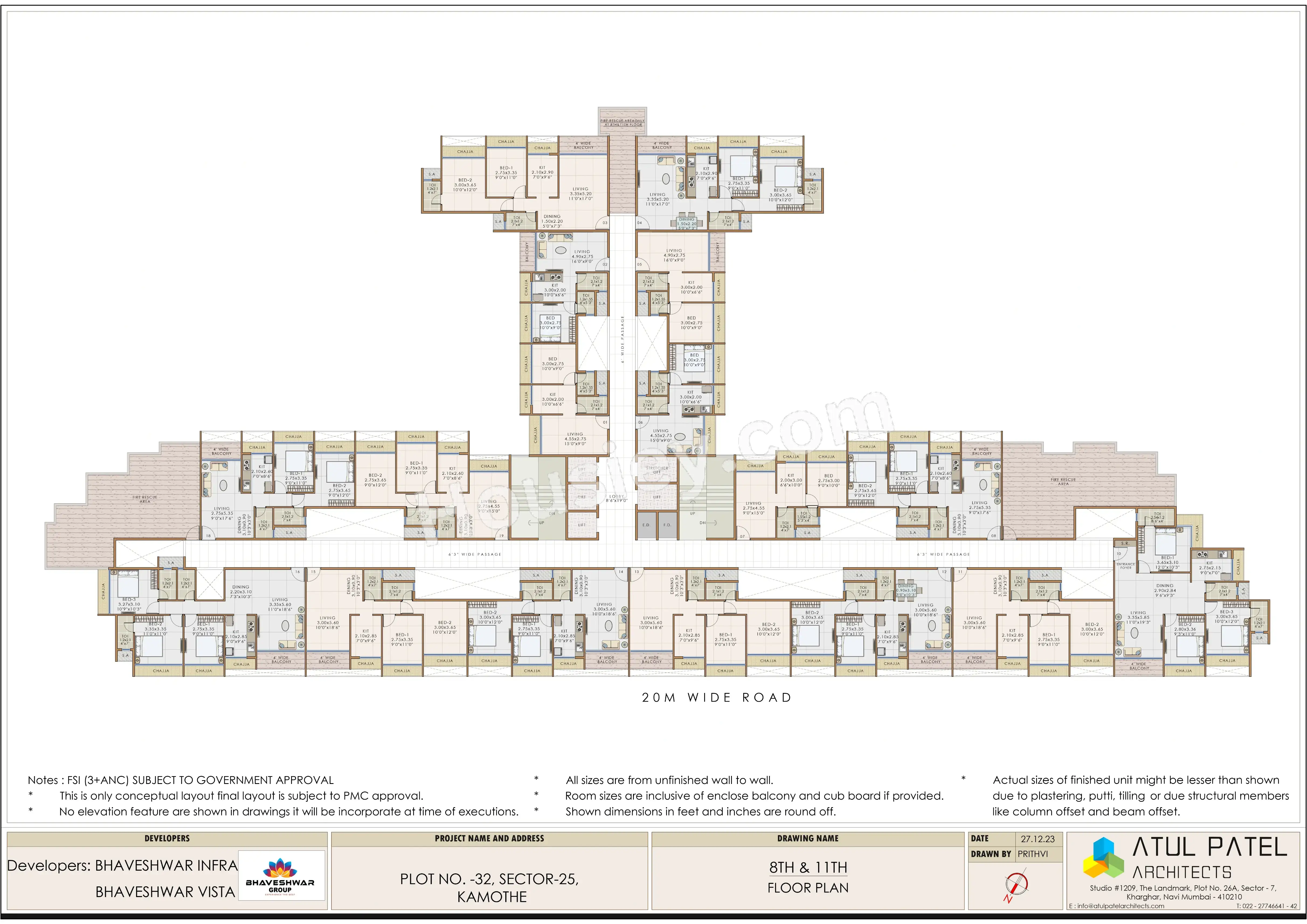 Bhaveshwar Vista Floor plan 5