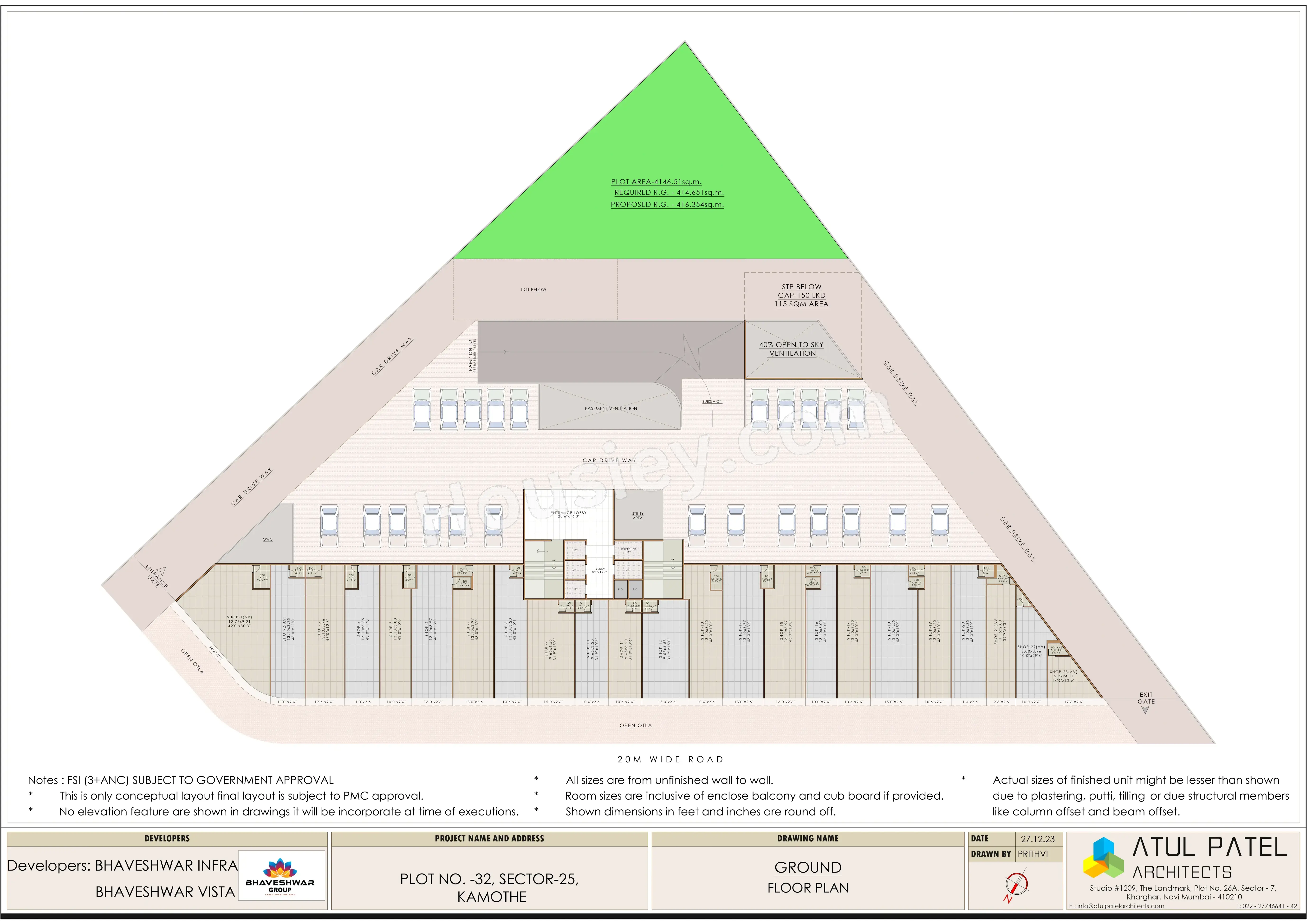 Bhaveshwar Vista Floor plan 6