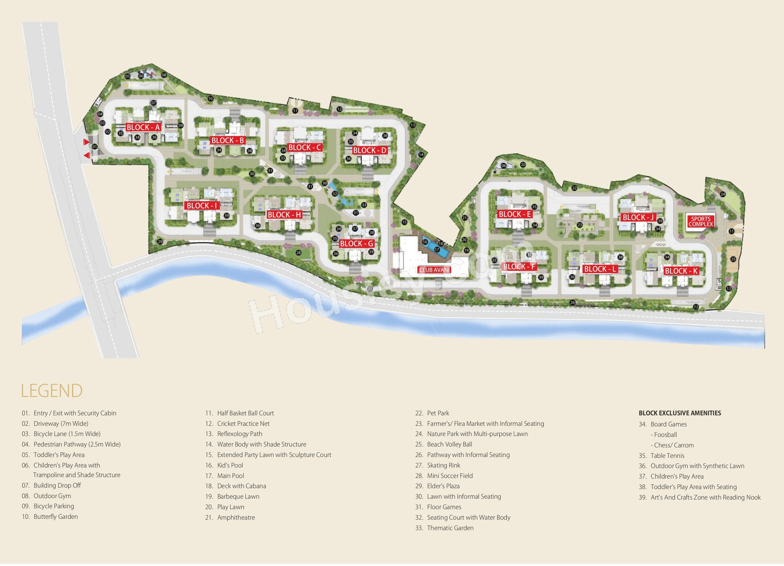 Bhavya Tulasivanam Avani Master Plan