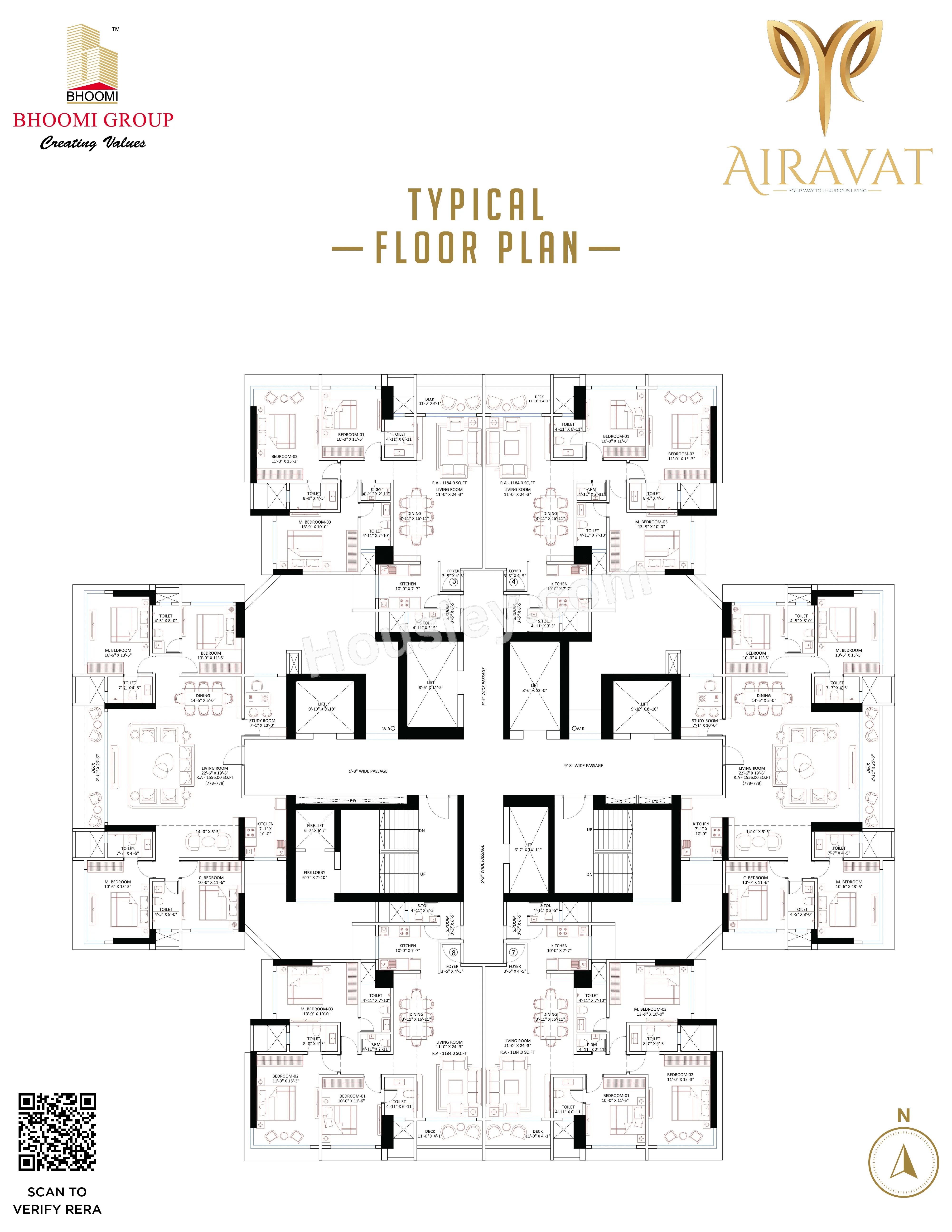 Bhoomi Airavat Floor Plan