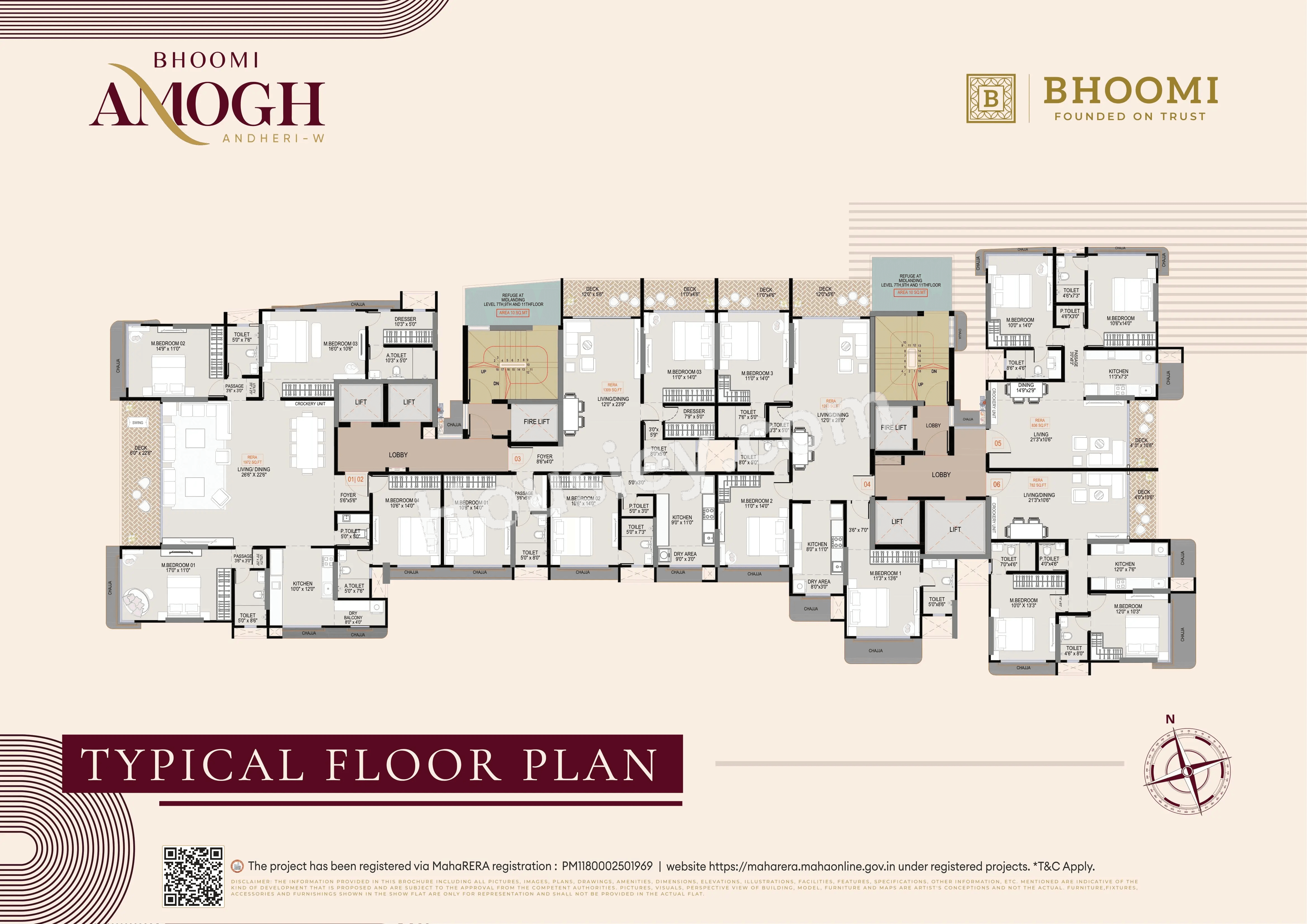 Bhoomi Amogh Floor plan 3