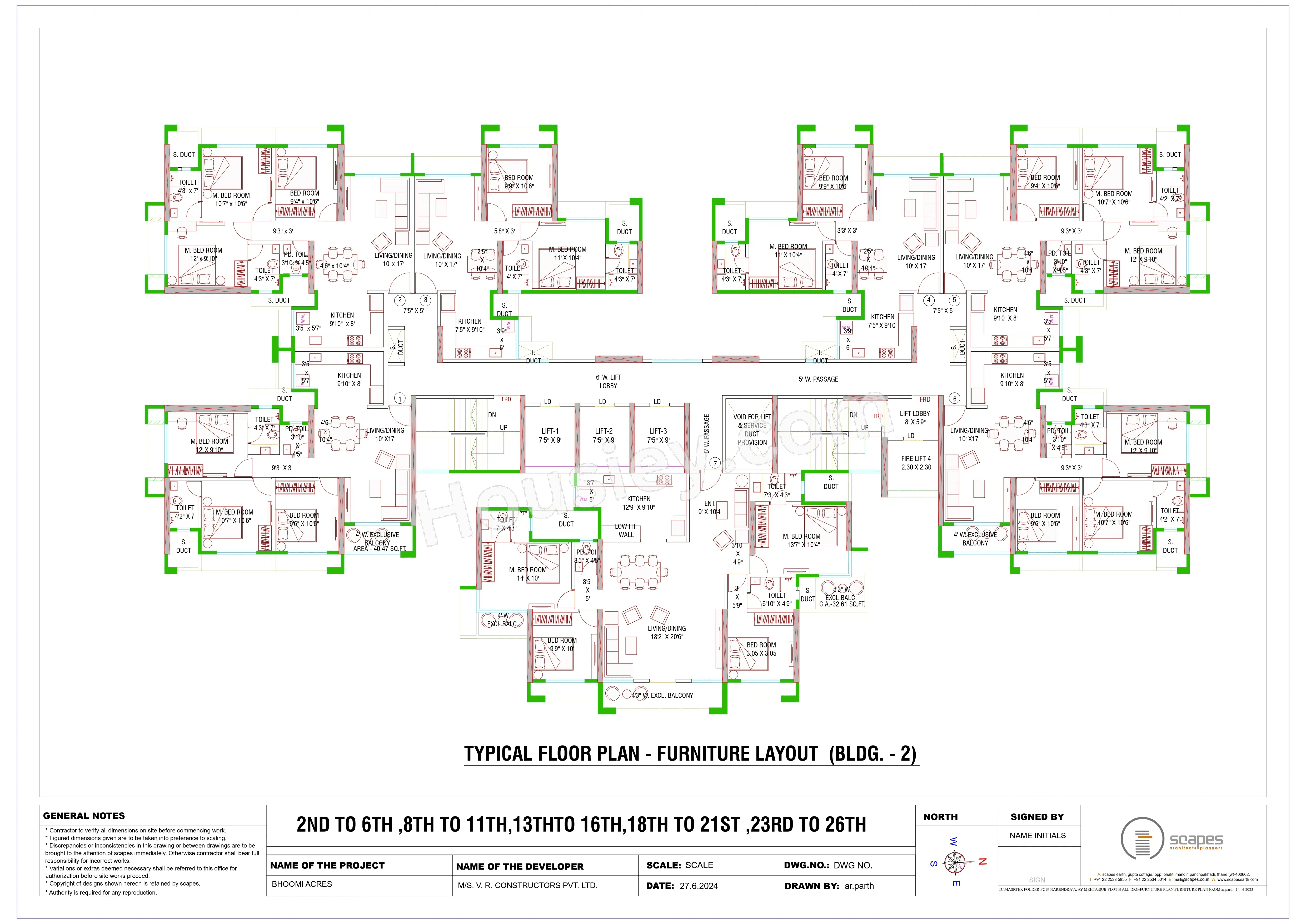 Bhoomi Lakescape Floor plan 2