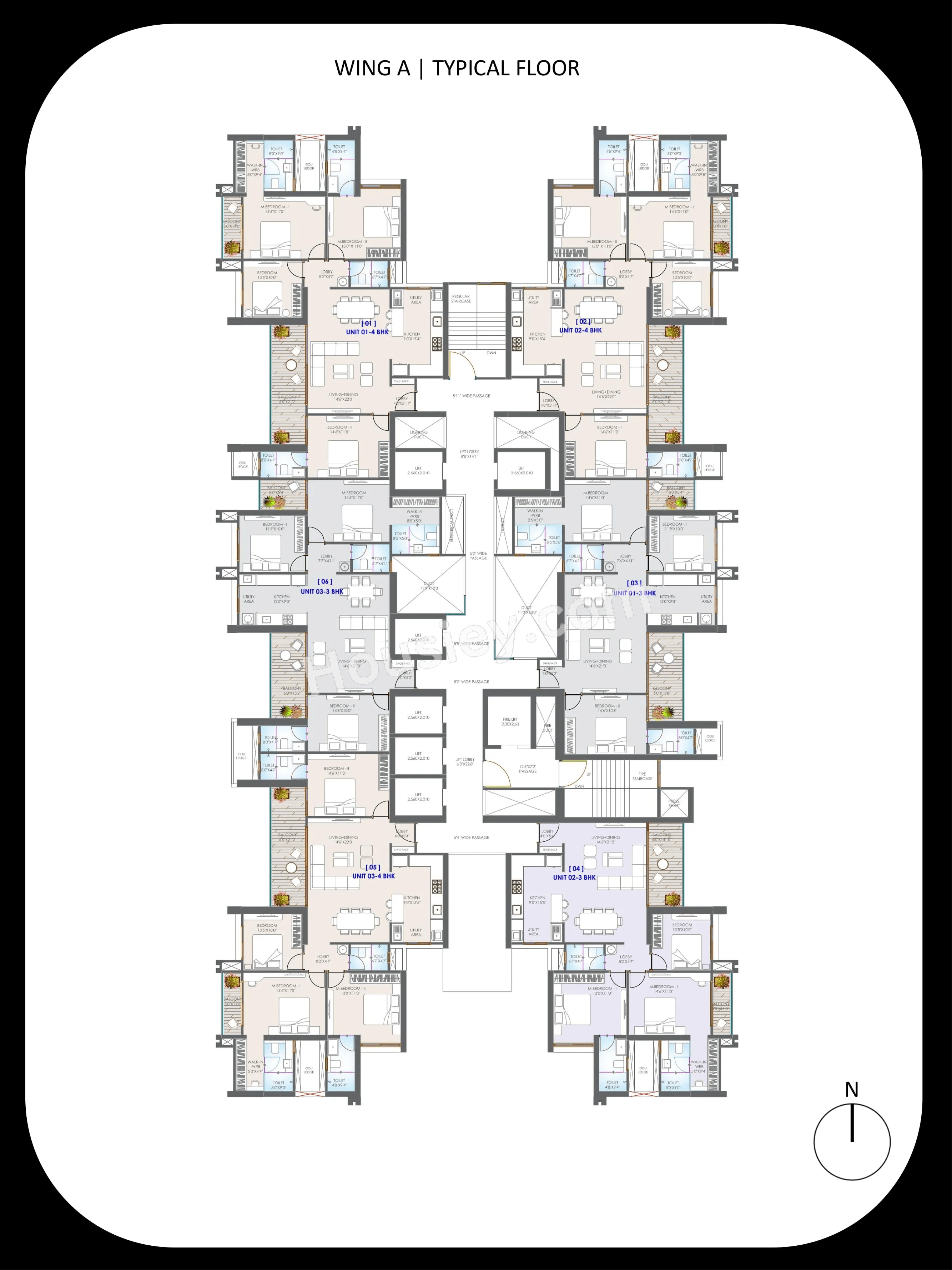 Binary Highness Floor plan 3