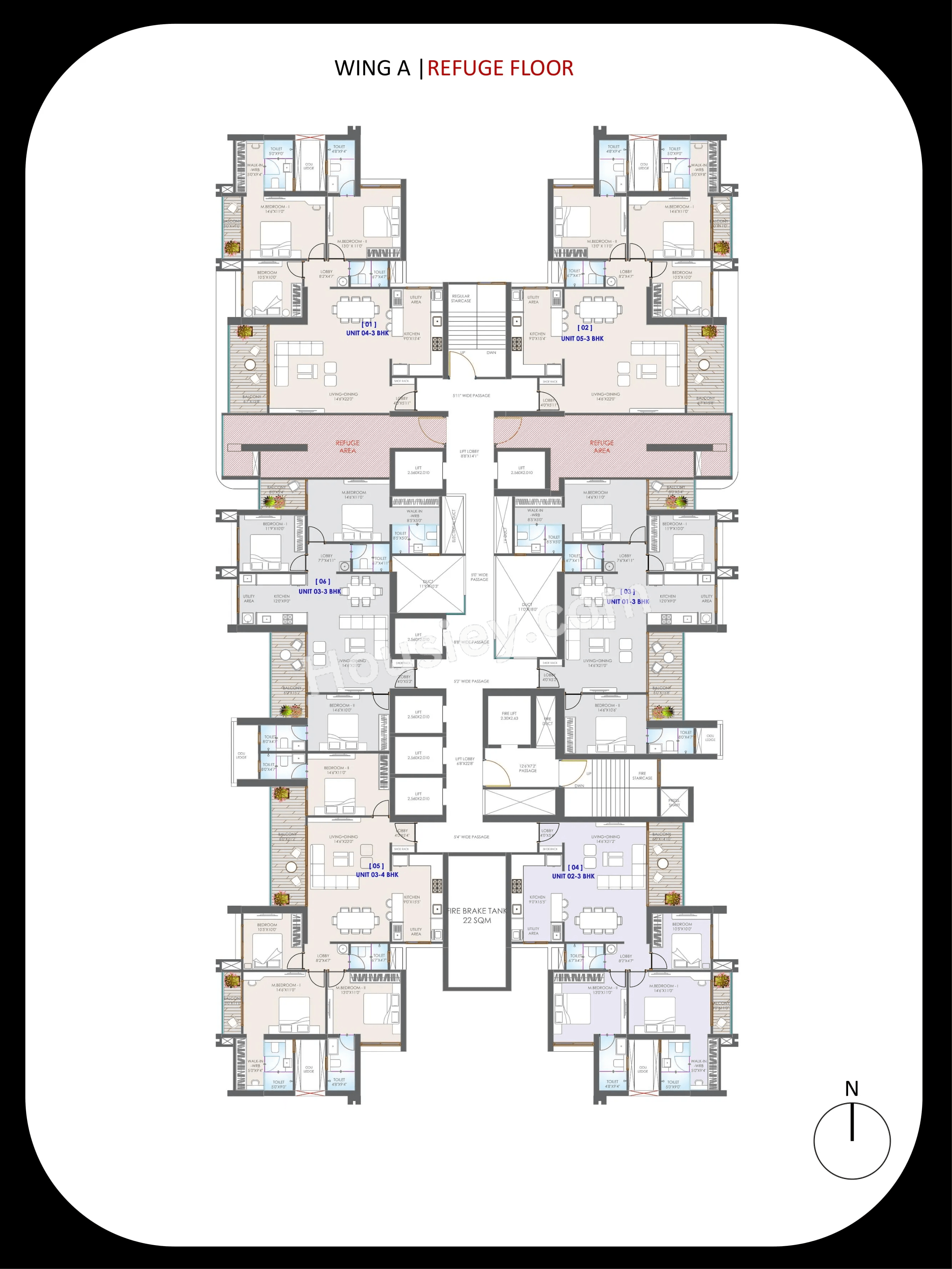 Binary Highness Floor plan 4