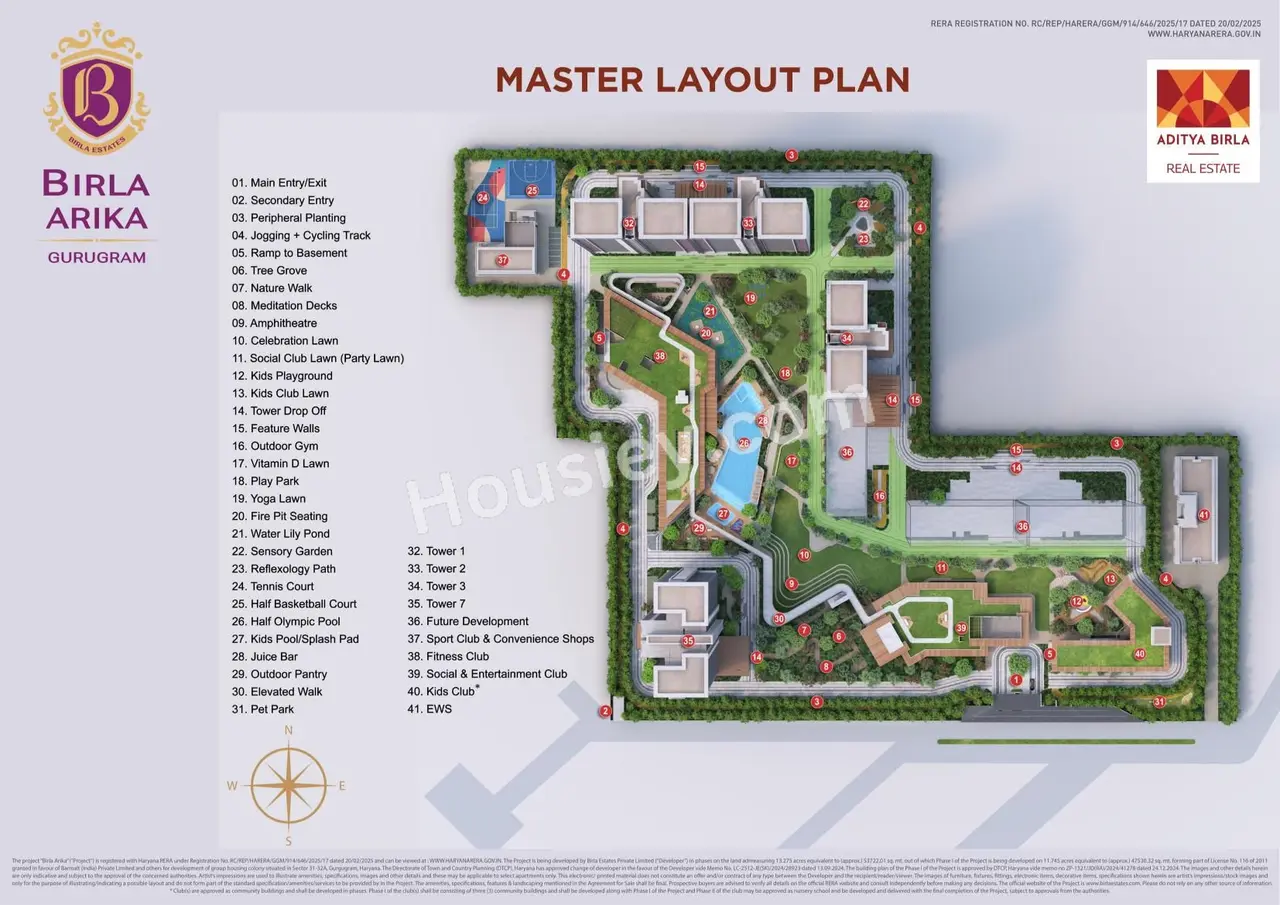 Birla Arika Floor Plan