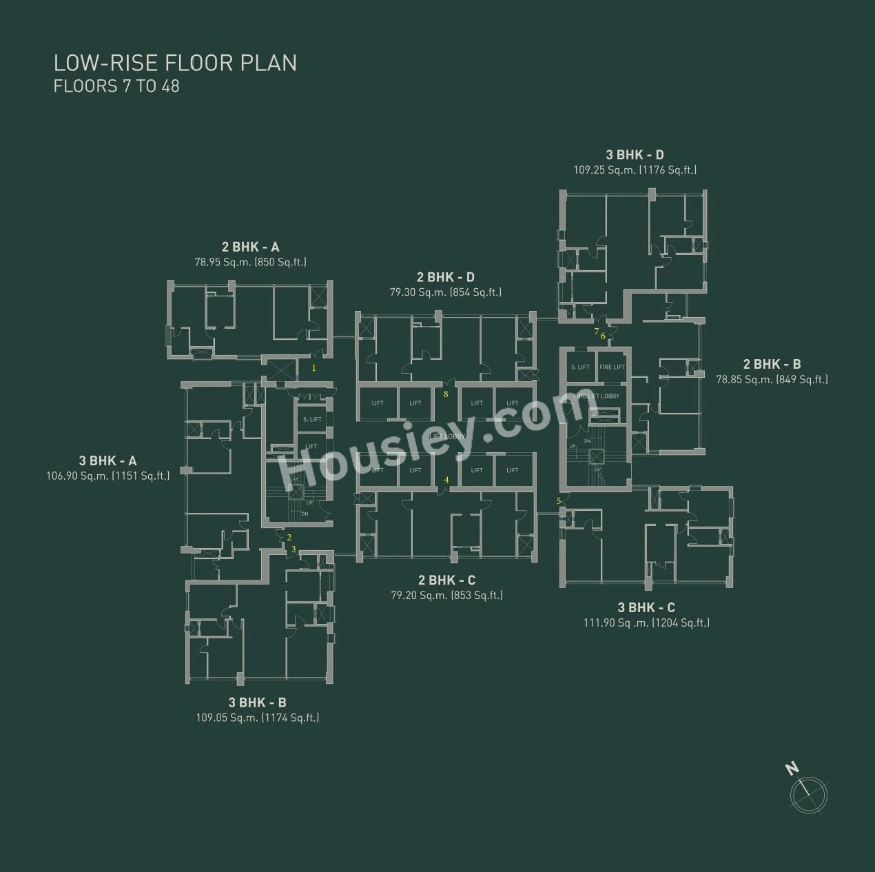 Birla Niyaara Floor plan 2