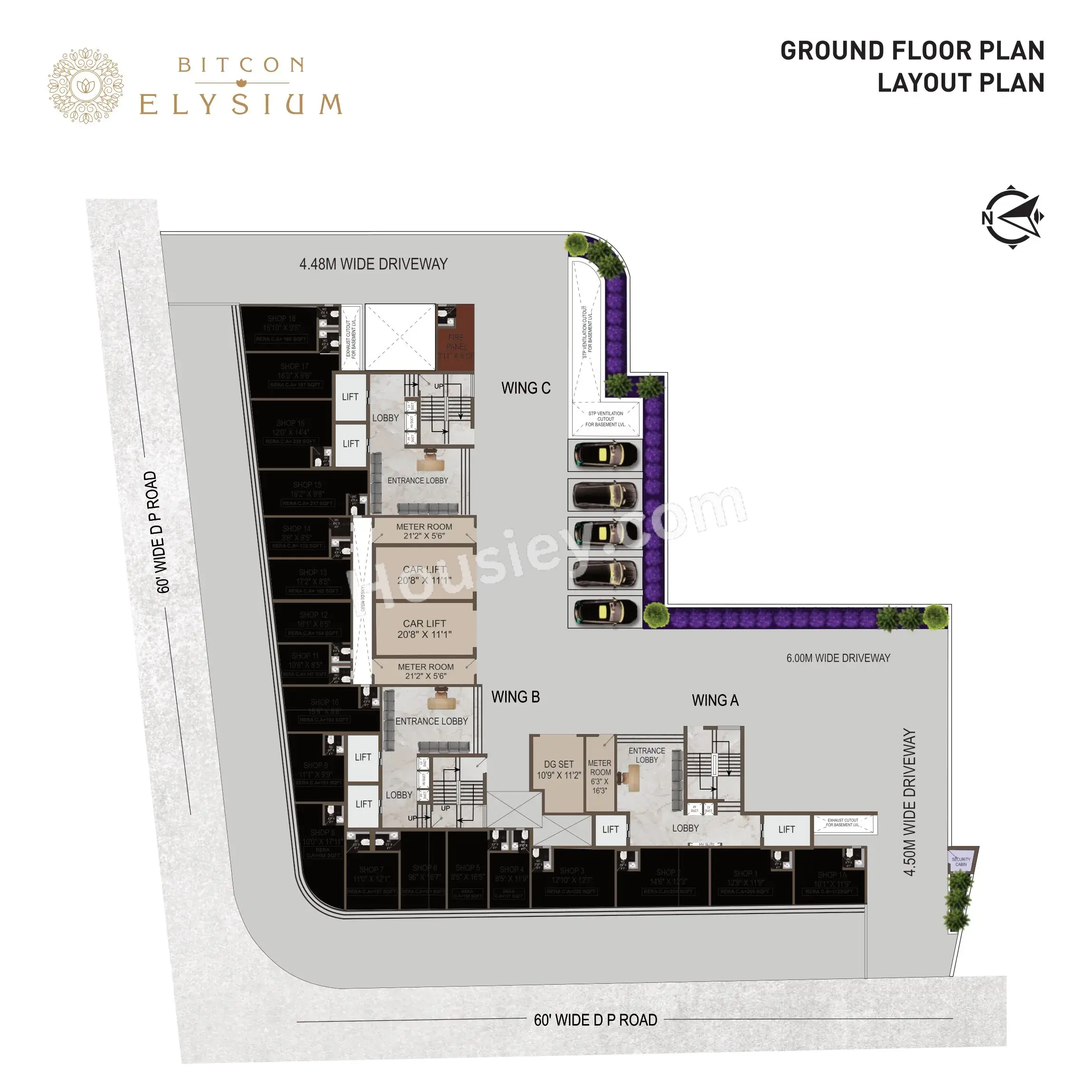Bitcon Elysium Floor plan 1