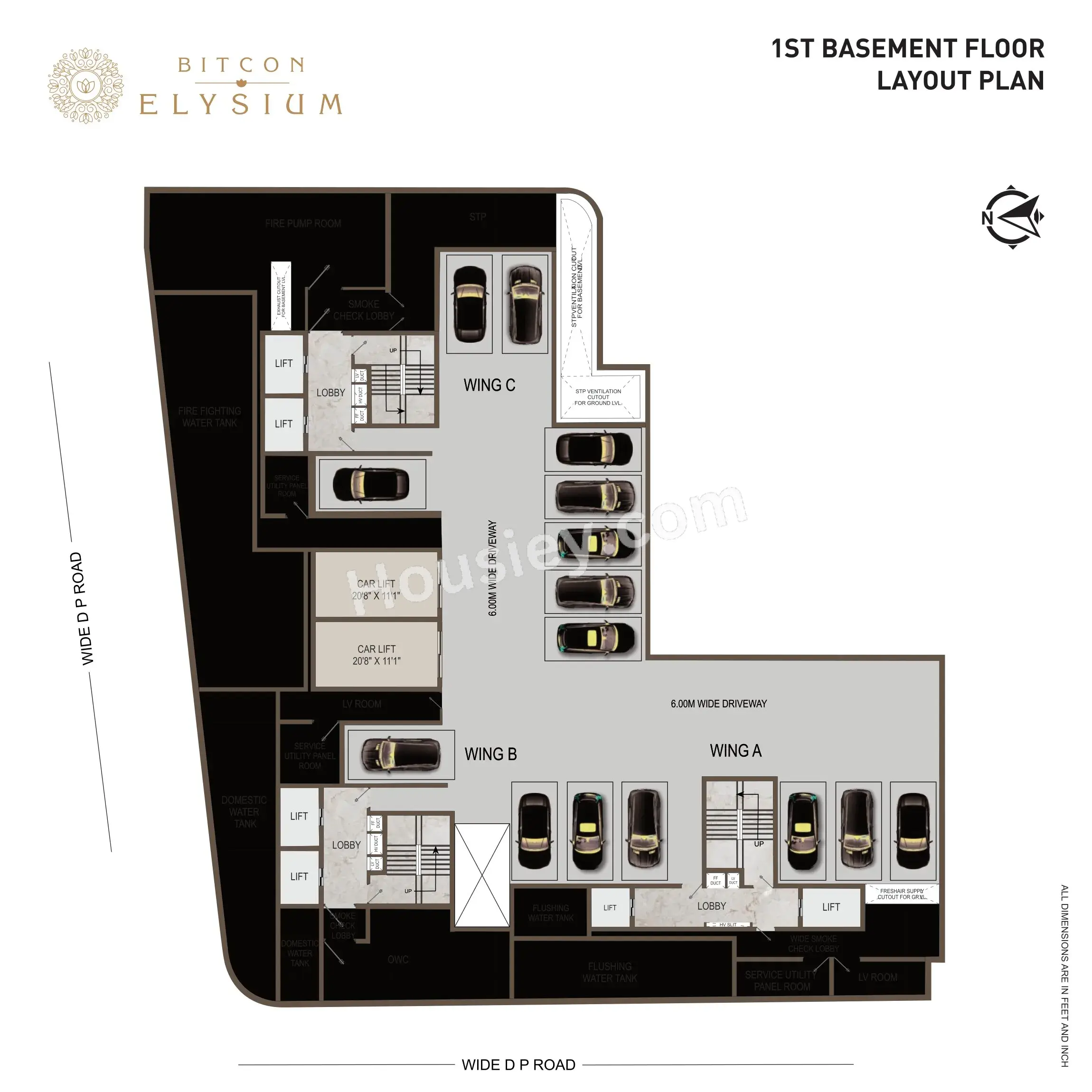 Bitcon Elysium Floor plan 1