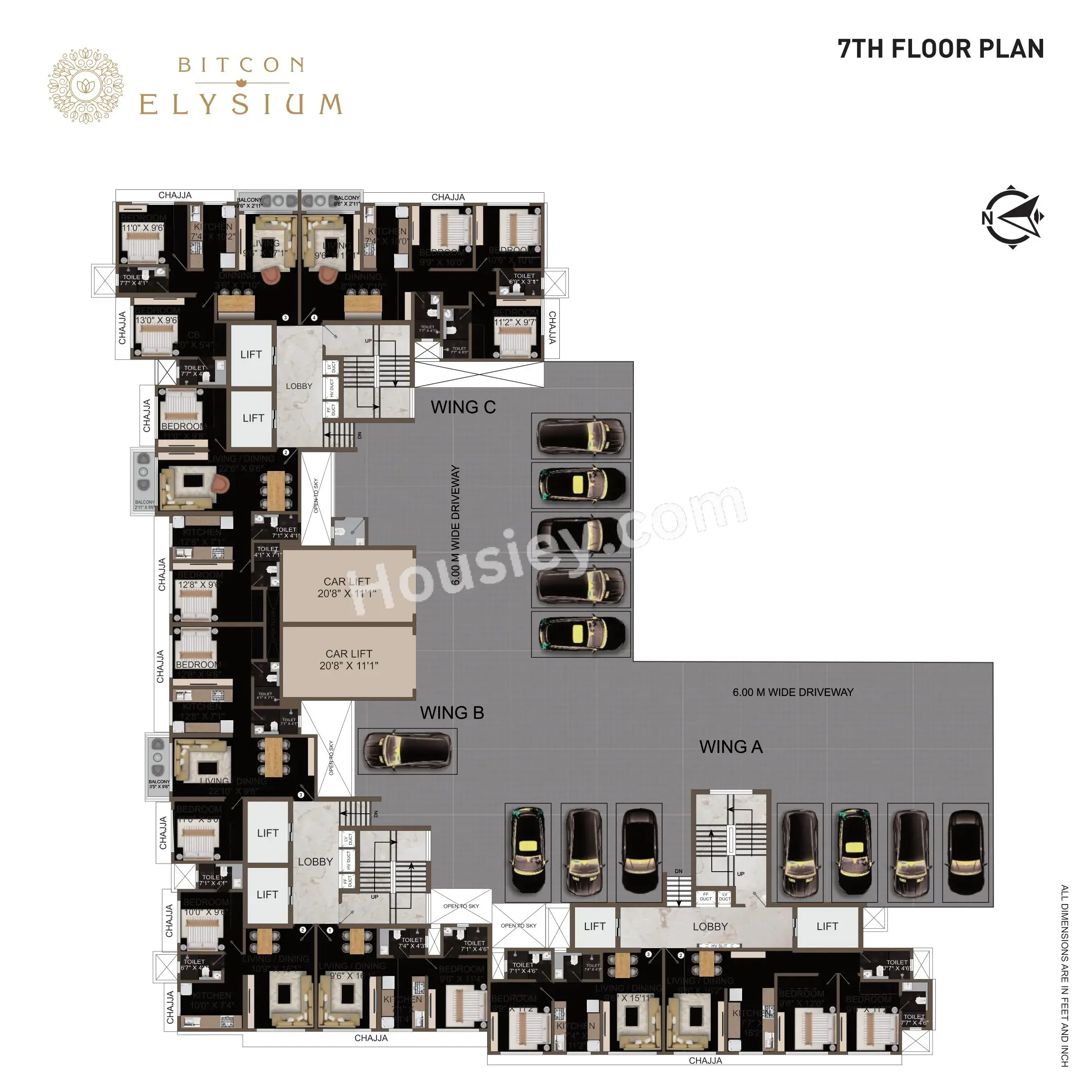 Bitcon Elysium Floor plan 3